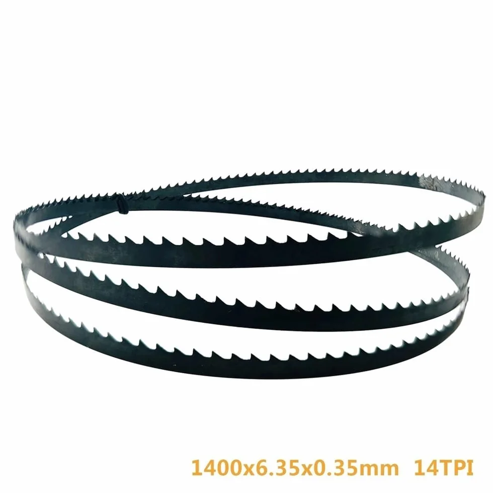 Brzeszczoty do pił taśmowych, 55 cali 1400 mm brzeszczoty, o szerokości 1/4 6, 14 TPI przenośne BS190 BS250 RSBS8 SM1303