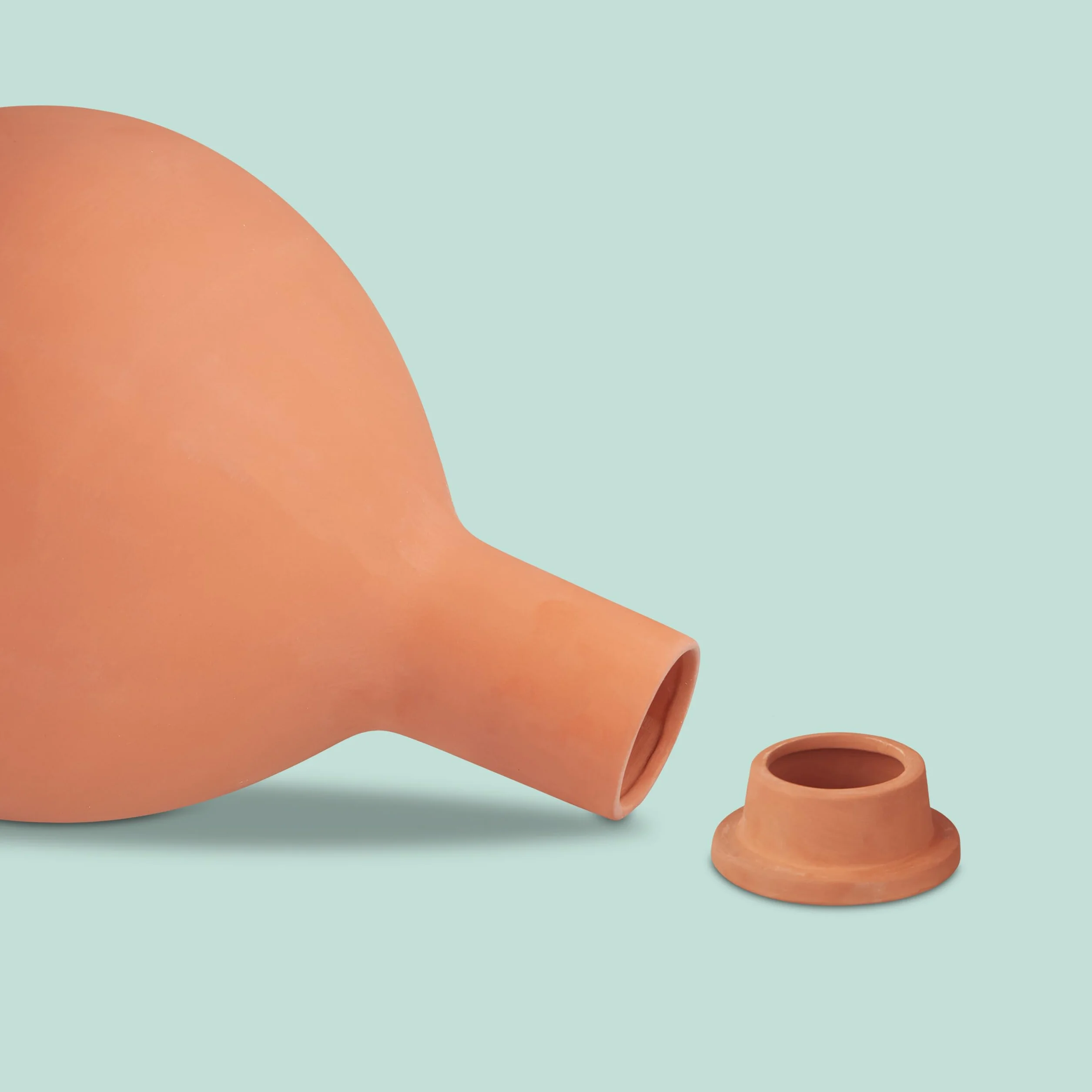 Relaxdays Kulka do nawadniania kroplowego, ceramiczny olej do podlewania, automatyczny zbiornik do nawadniania wody 7,5 l, terakota
