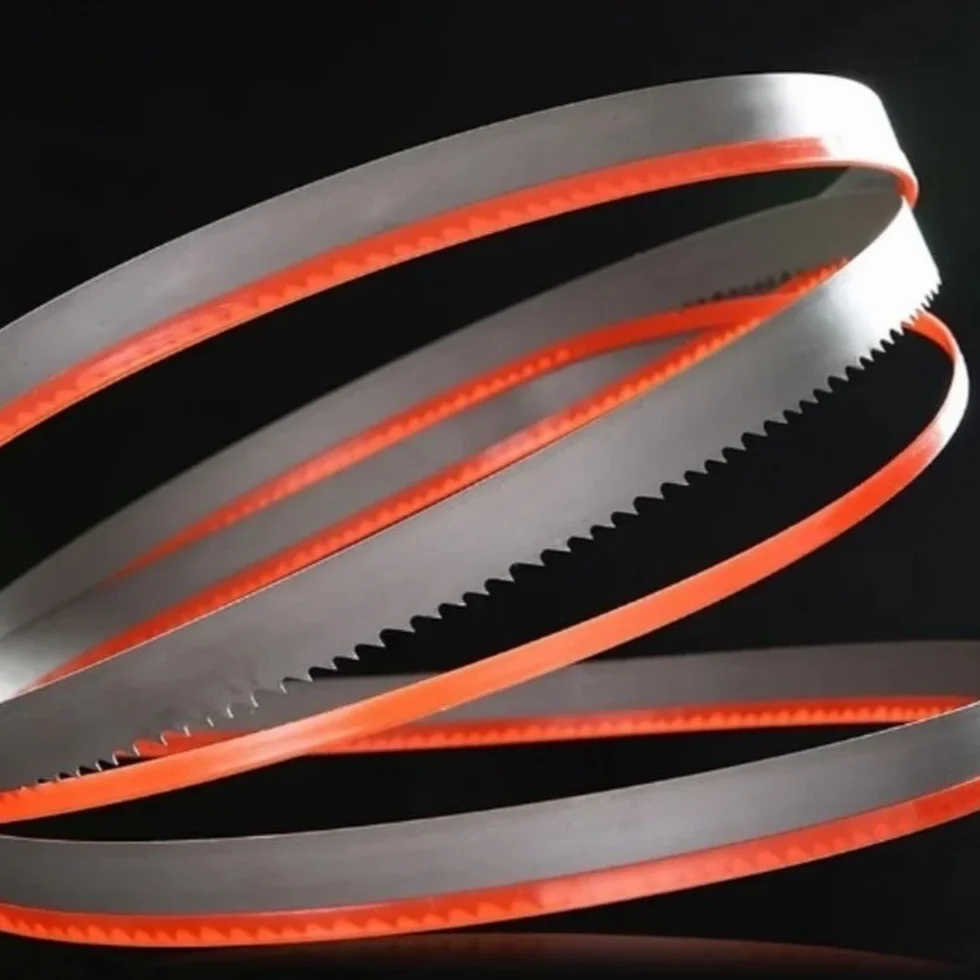 Brzeszczot do piły taśmowej, M42 bimetaliczny brzeszczot taśmowy 14TPI, brzeszczot piły taśmowej 13mm 1/2 cala, ostry brzeszczot do cięcia twardego drewna narzędzie metalowe 1 szt.(1670mm)