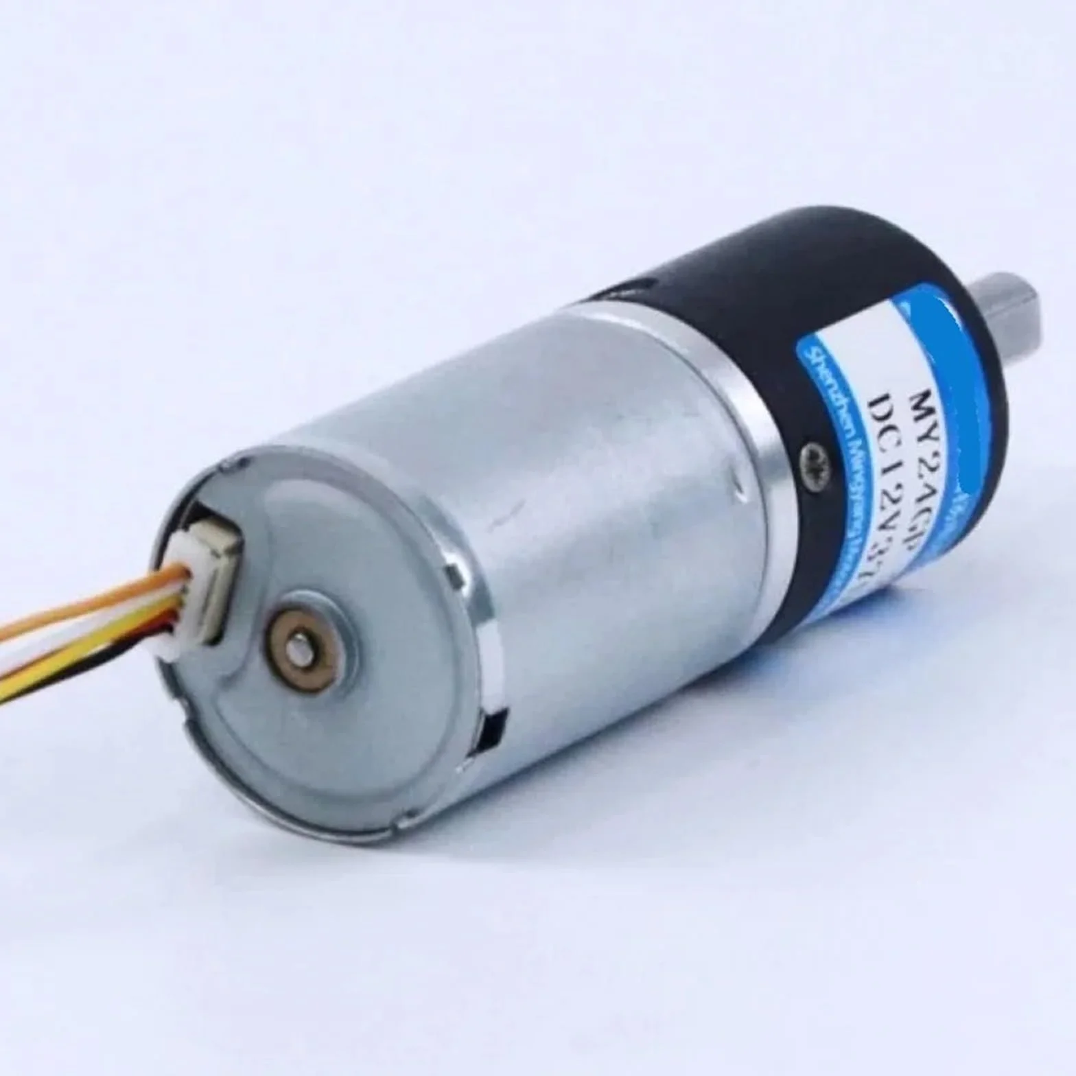 Bezszczotkowy silnik planetarny DC 12 V 24 mm, średnica wału 4 6, regulowana prędkość, zgodnie z ruchem wskazówek zegara i przeciwnie do ruchu wskazówek zegara (12 V Motorand, 6 mm 9rpm)