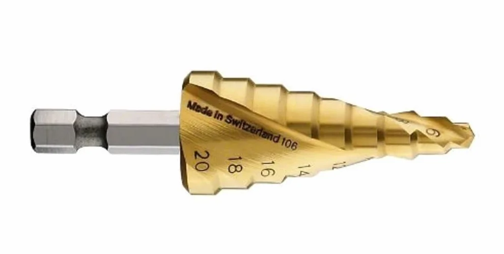 Bosch Profesional Wiertło stopniowe, stal szybkotnąca HSS-TiN 4-20 mm, 70,5 mm