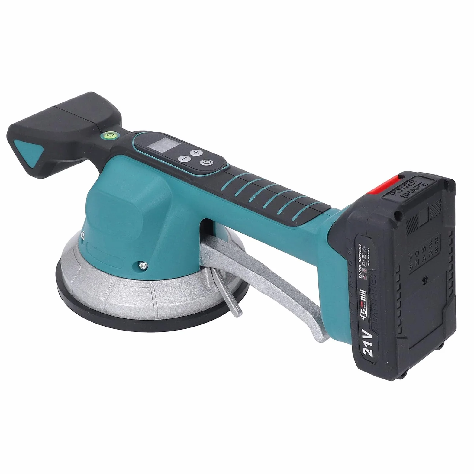 Urządzenie Wibracyjne Elektryczne do Płytek, 145 mm, 10 Prędkości, Zasysanie 150 kg, z Wyświetlaczem