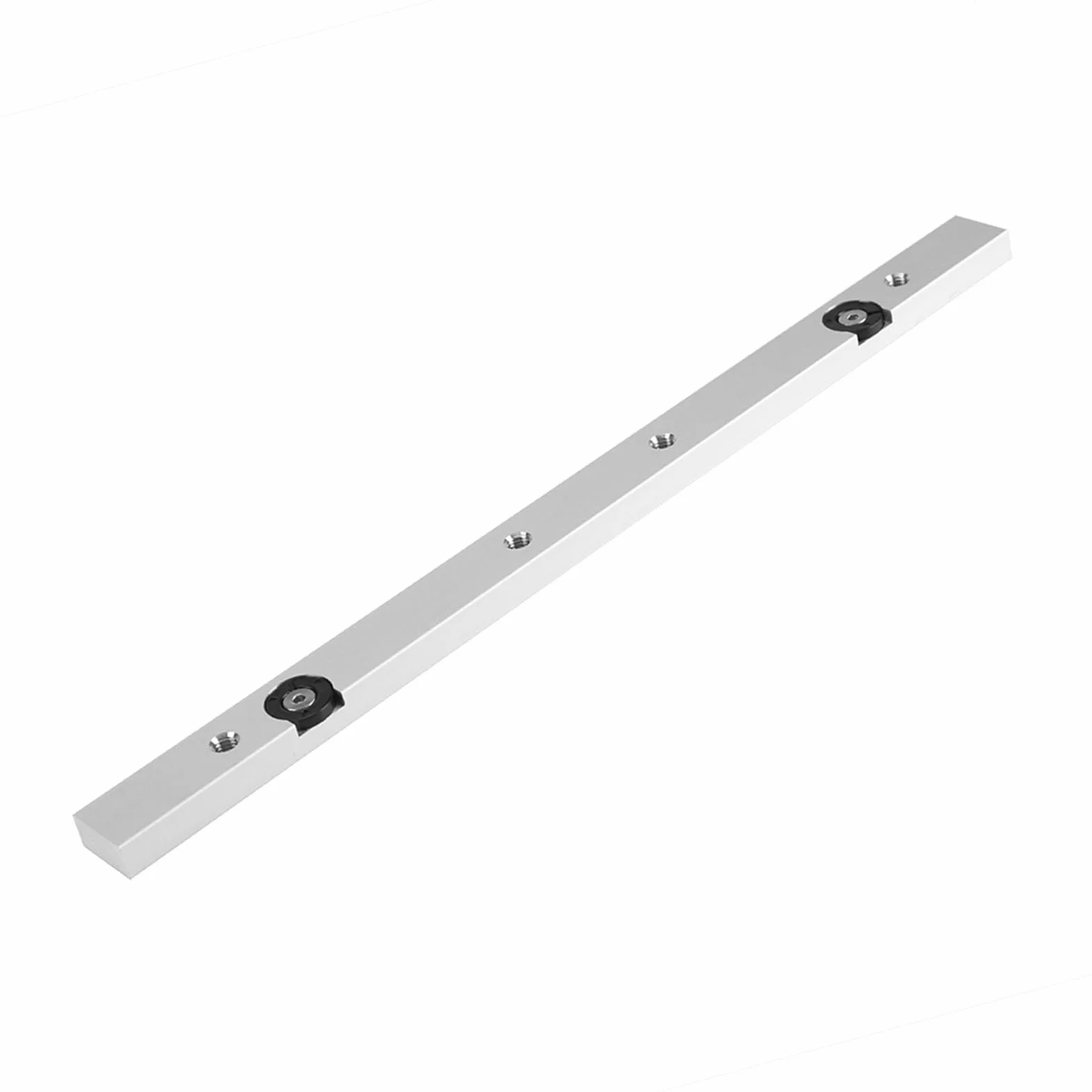 Opcjonalna listwa 450 mm 300 mm, pręt do piły stołowej ze stopu aluminium T, regulowany pasek T, narzędzie do obróbki drewna do toru T (300 suwaków)