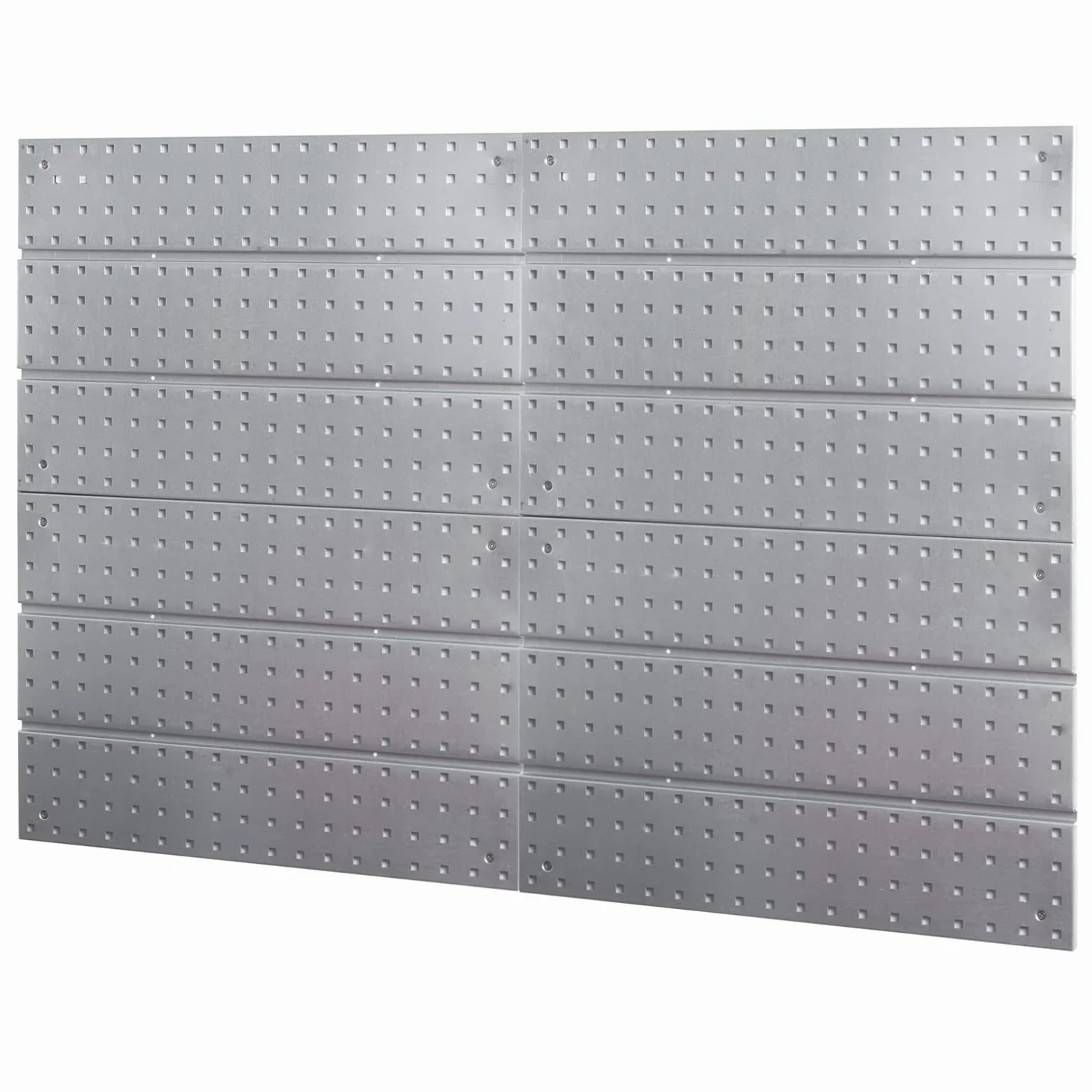 Ścianka narzędziowa z metalu – 1160 mm x 770 mm – zestaw 42 uchwytów na narzędzia ze ścianką perforowaną, system magazynowy, ścianka na narzędzia, regał ścienny, regał warsztatowy, kolor czerwony
