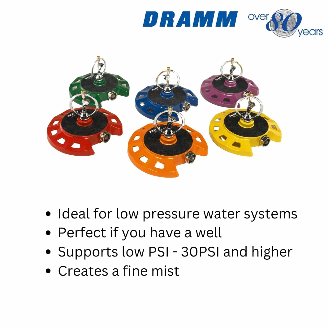 Dramm 15074 ColorStorm Zraszacz spinningowy, zielony