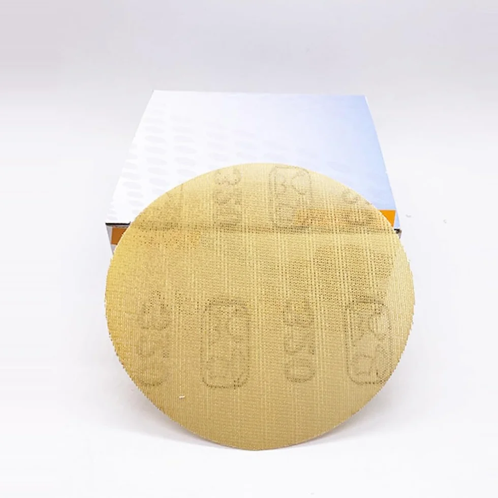 Tarcze szlifierskie z siatką 125 mm – 5-calowe podkładki szlifierskie z haczykiem i pętelką do bezpyłowego szlifowania i polerowania(1200grit 50pcs)