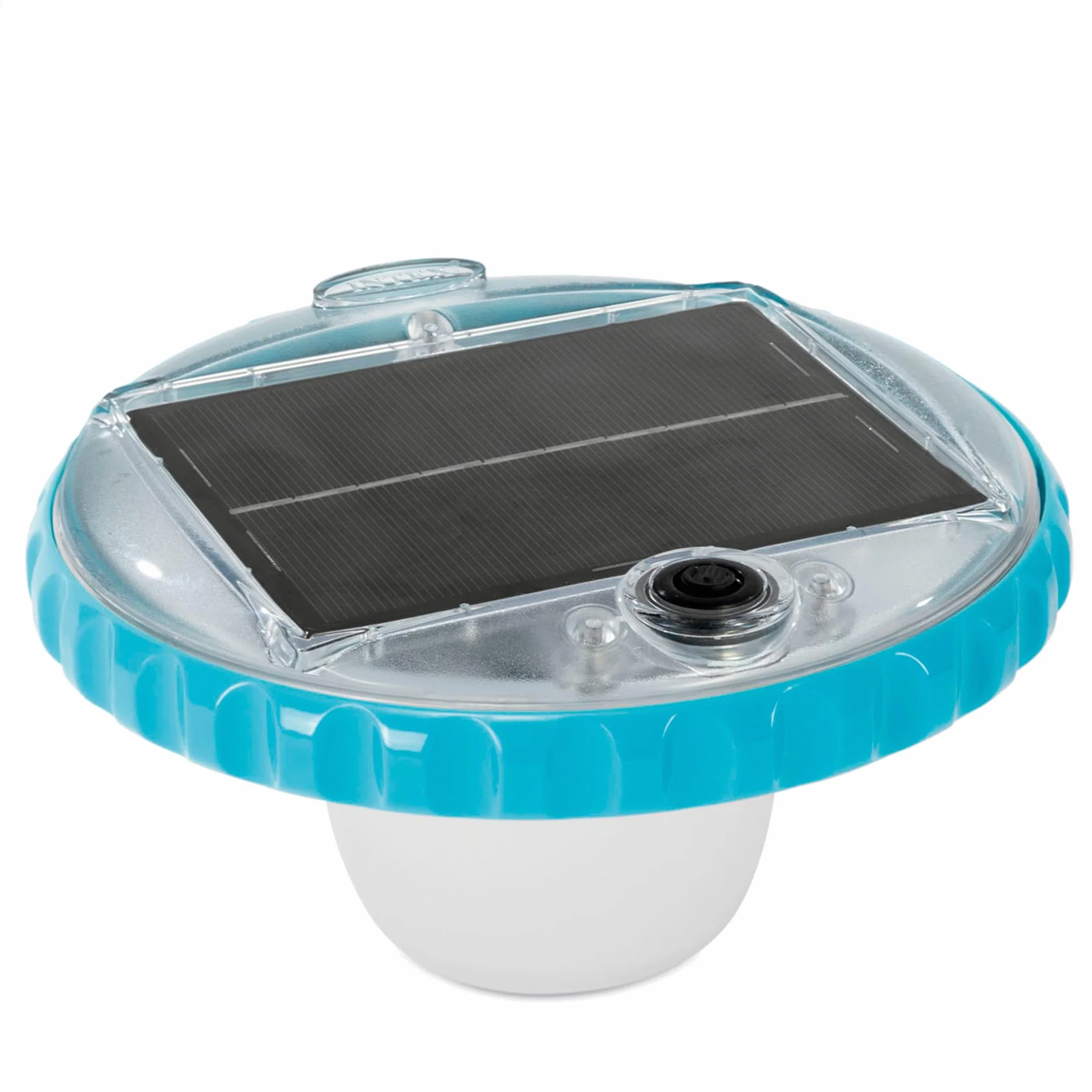 Intex Led Floating Solar Lampa do Basenu, Biały/Niebieski, Ø 16.8 cm