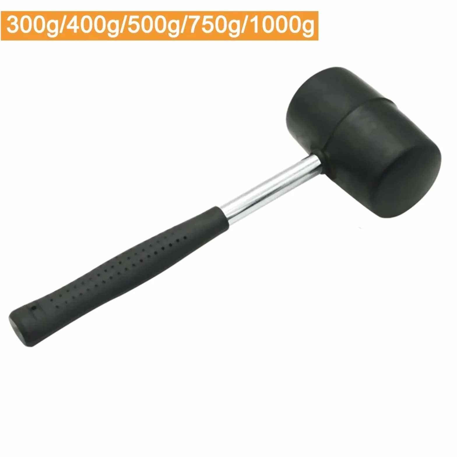 Wielofunkcyjny młotek gumowy 300g 400g 500g 750g 1000g do płytek podłogowych, marmuru, specjalny domu, ścięgien wołowych(400g)