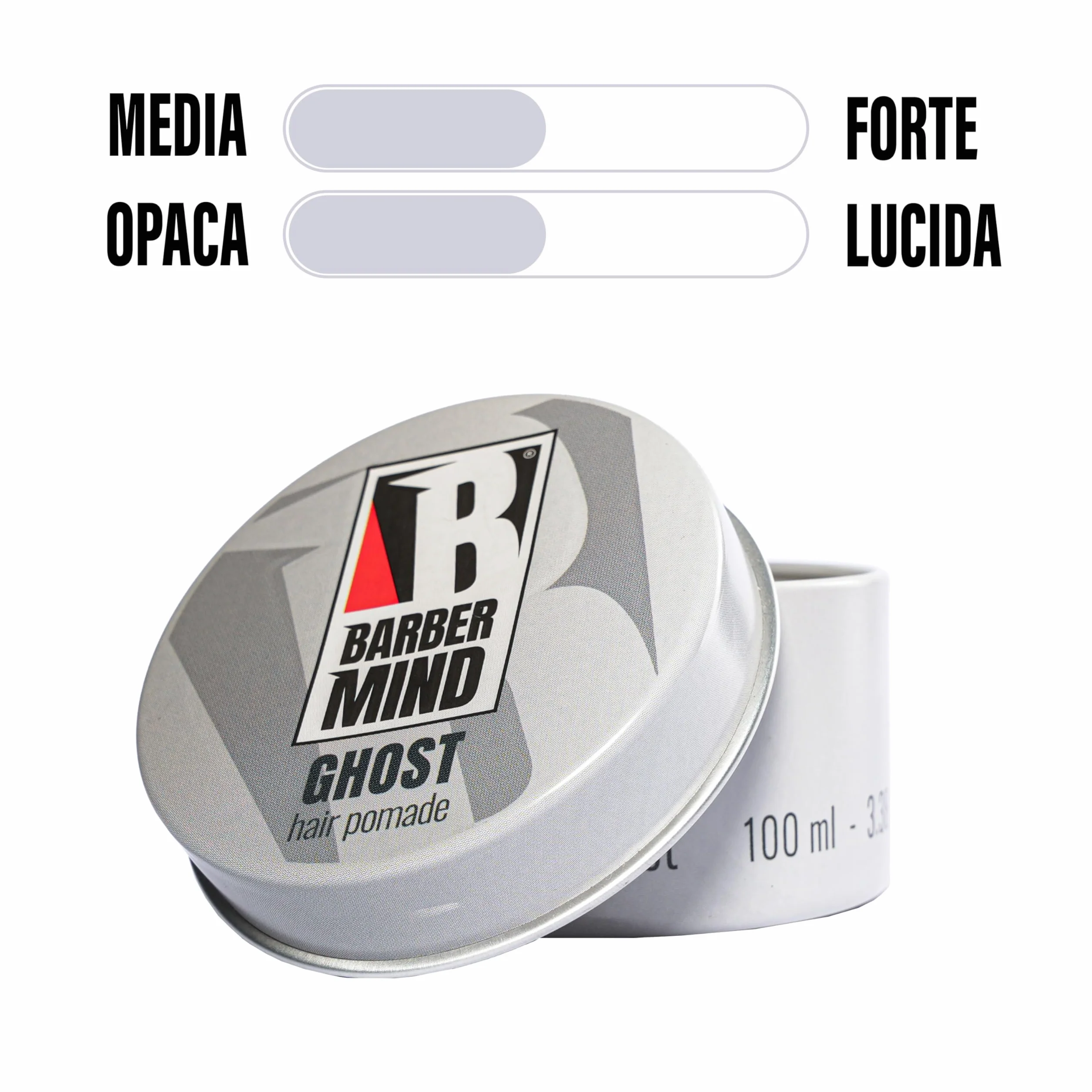 Pomada Cabello Mate Ghost Barber Mind 100ml