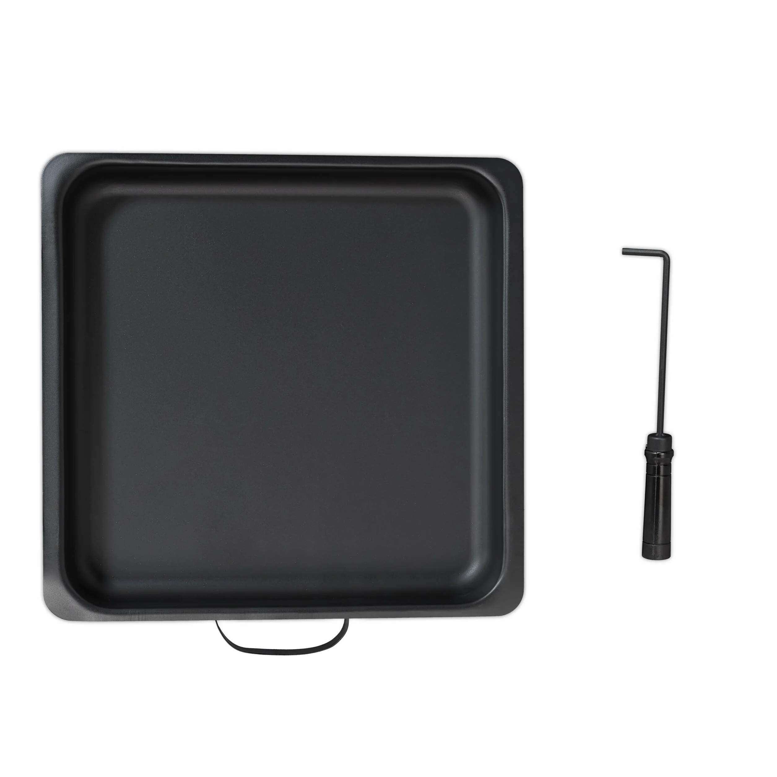 Relaxdays ‎10026555 Piec Tarasowy z Grillem, Czarny, 110 x 63 x 51 cm