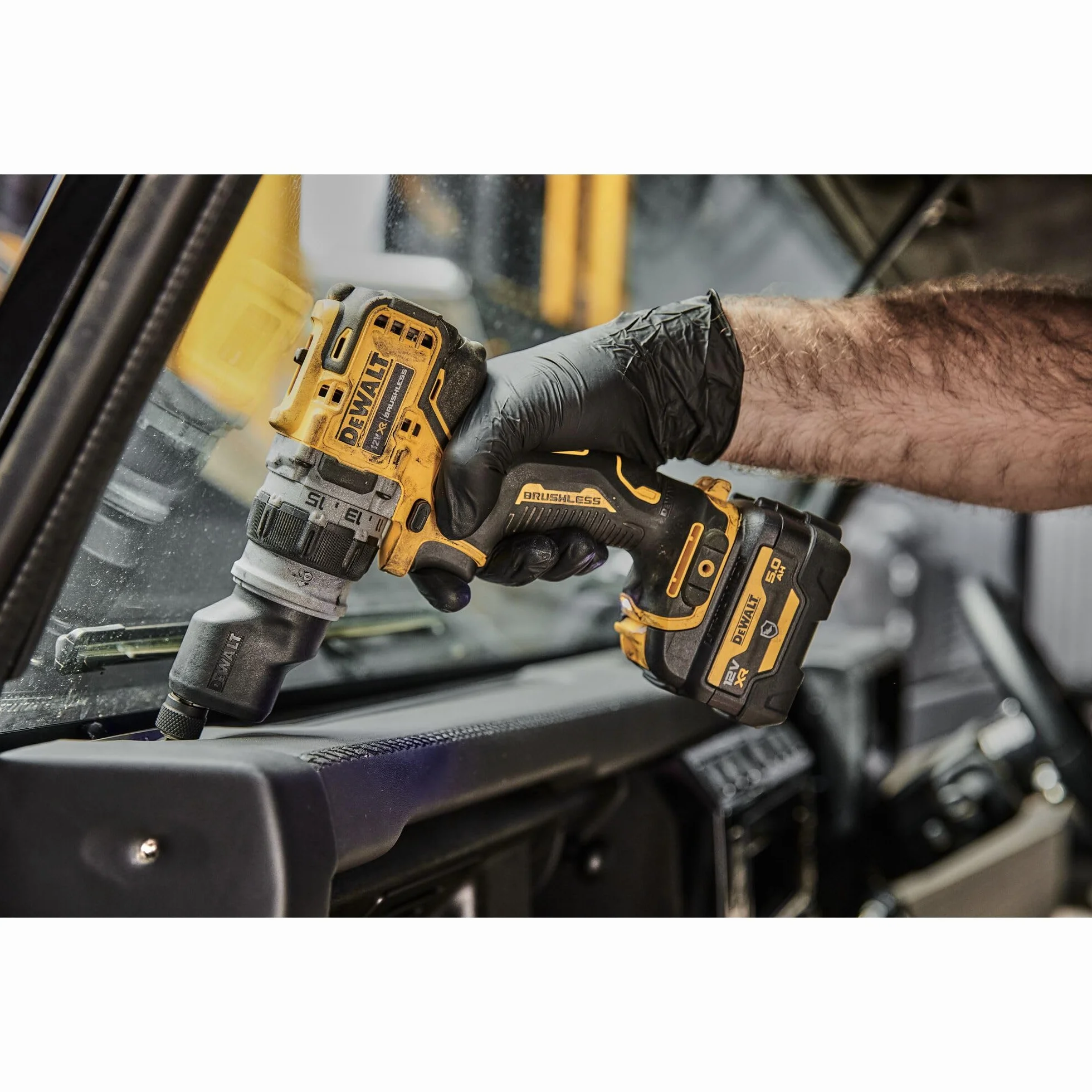 DEWALT Bezszczotkowa wielogłowicowa wiertarka XR 12 V 57 Nm bez ładowarki/akumulatora z obudową TSTAK