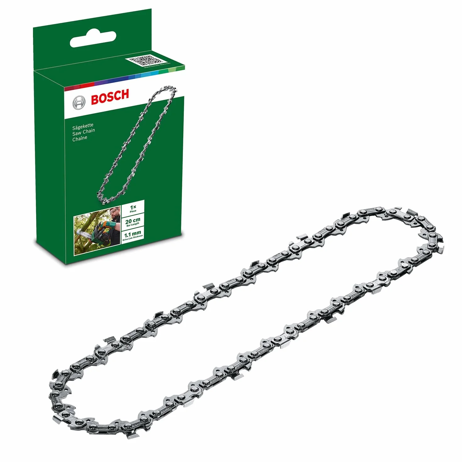 Bosch F016800489 łańcuch zapasowy do elektrycznego łańcucha uniwersalny 18