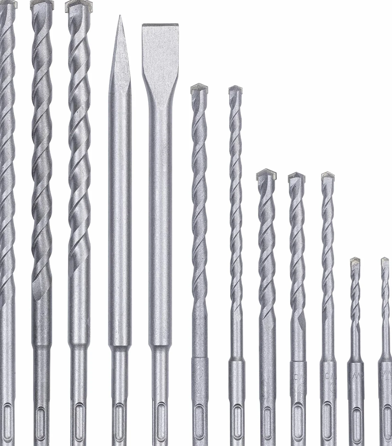 Einhell Herocco Młot Udarowy, Czerwony/Czarny, ‎27.5 x 10 x 20.8 cm; 2.12 kg & kwb 240290 SDS-Plus zestaw dłut
