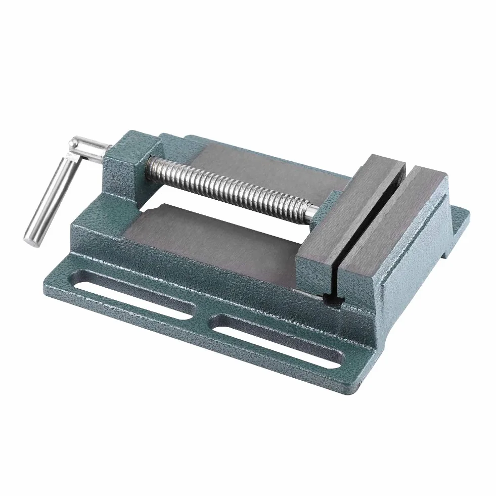 6" Heavy Duty Machine Vise With Wide Jaws For Stable Milling And
