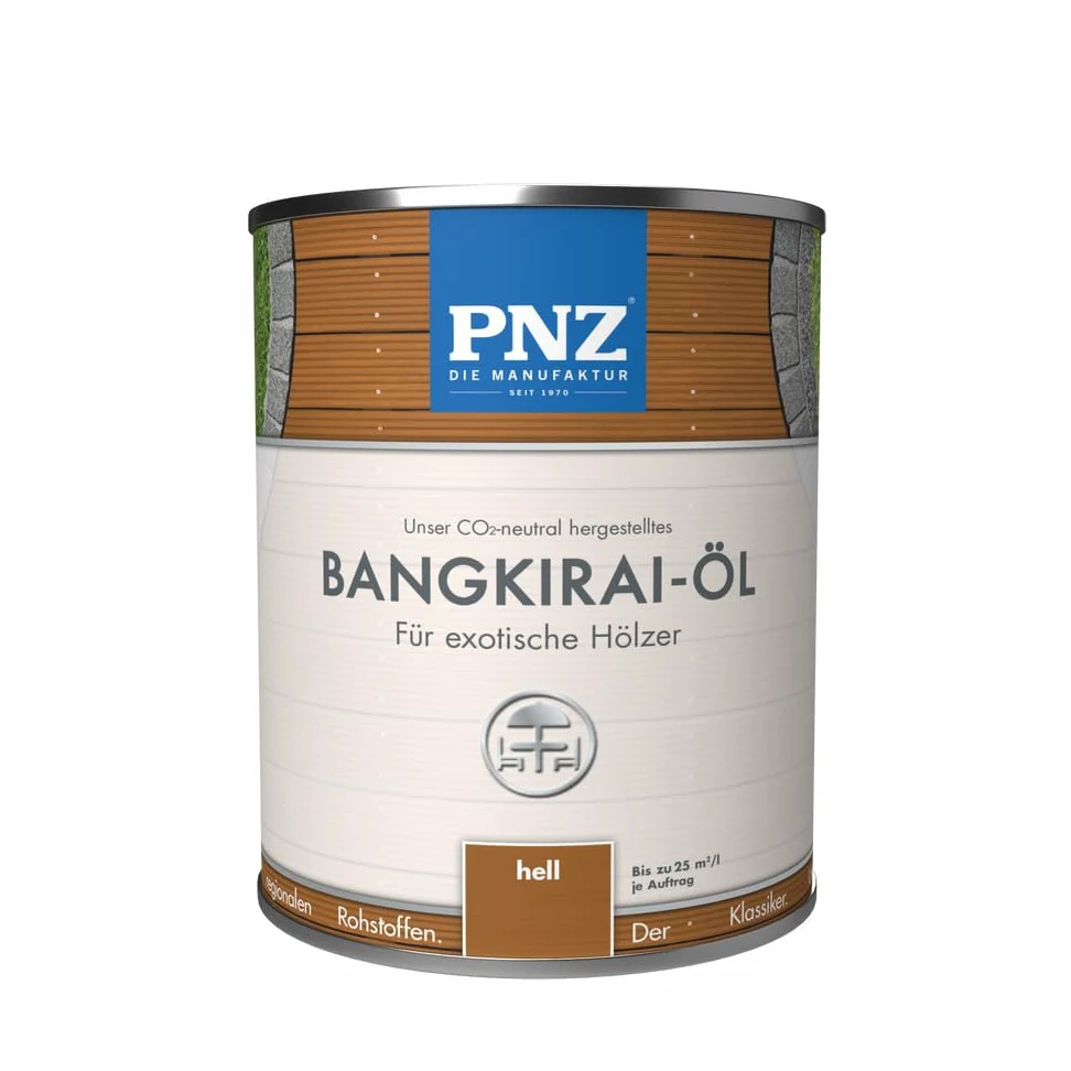 PNZ Olejek bangkirai, pojemnik: 2,5 l, kolor: bangkirai jasny