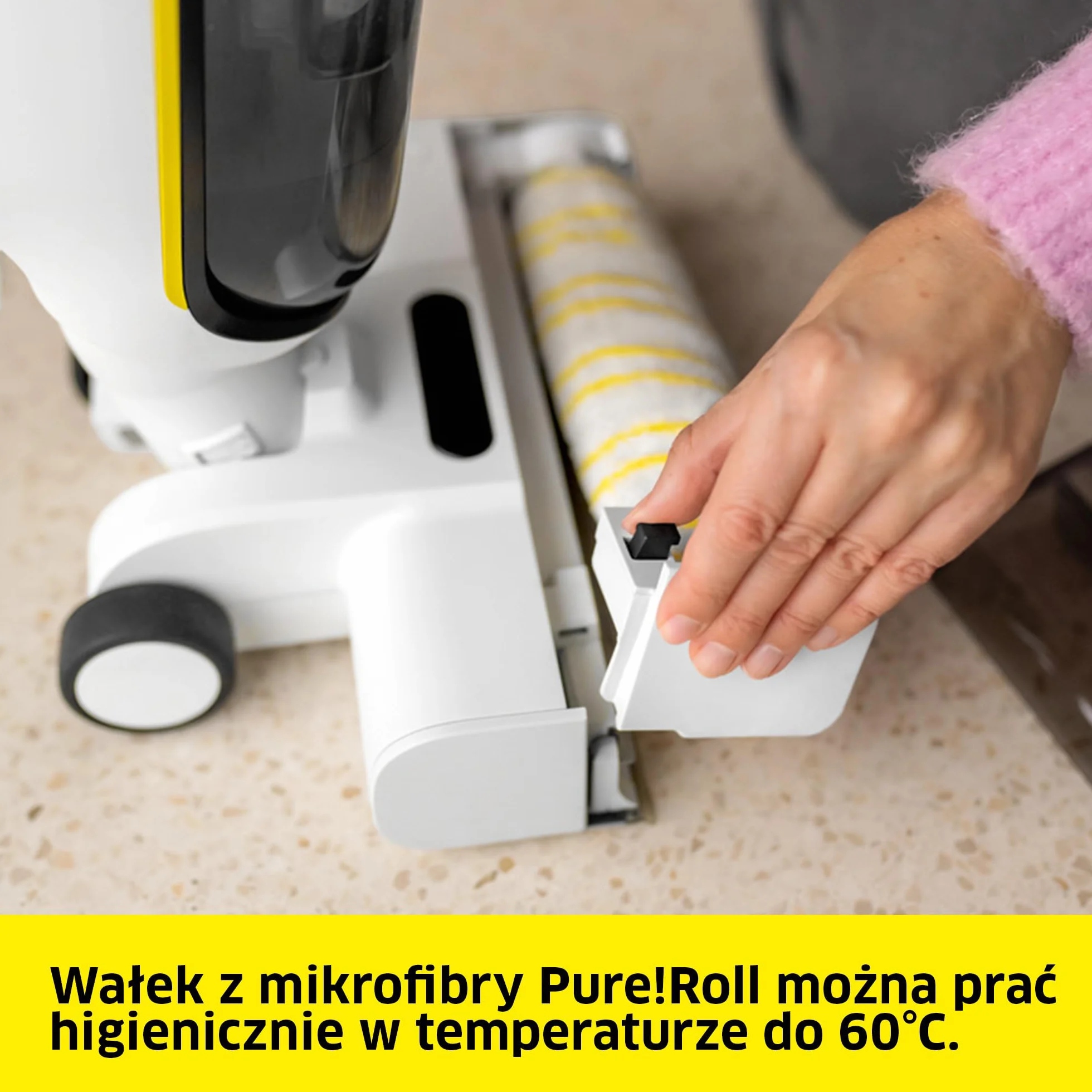 Kärcher bezprzewodowy mop odkurzający FCV 4, 45 min, 200 m²