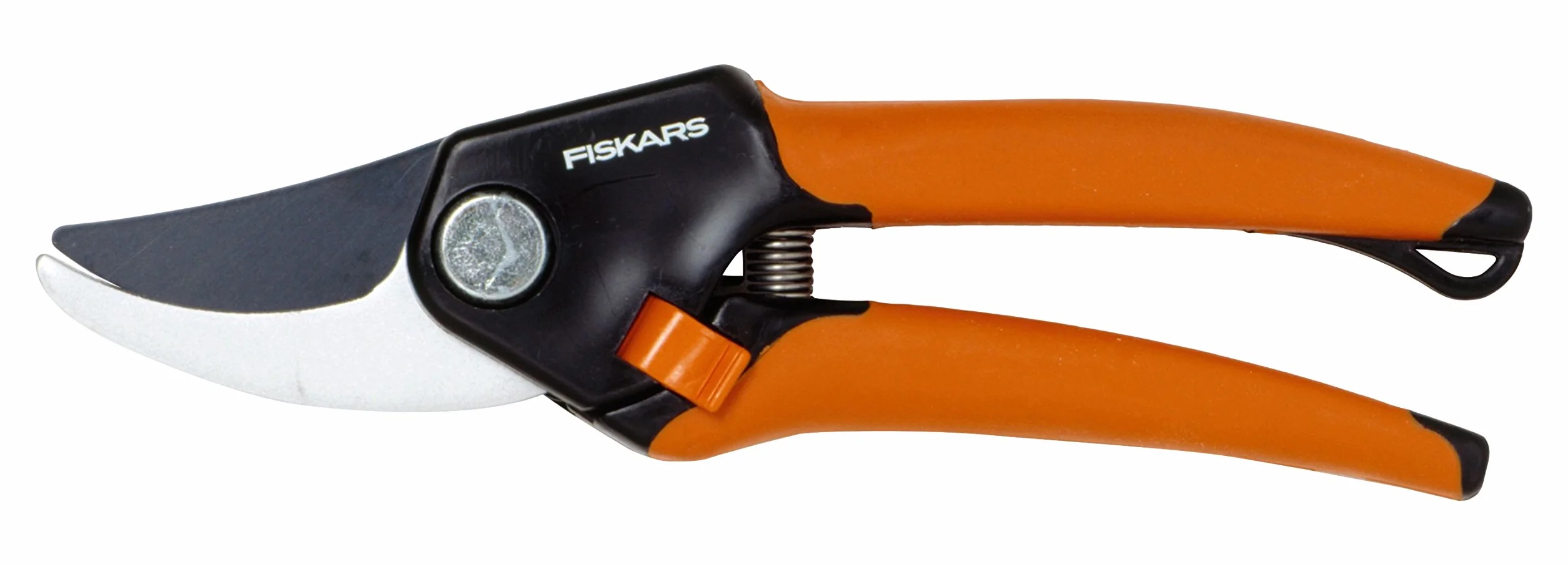 Fiskars Sekator boczny do świeżych gałęzi i gałązek, powłoka antyadhezyjna, antypoślizgowe uchwyty SoftGrip, ostrza z stali, czarny/pomarańczowy, 1001340