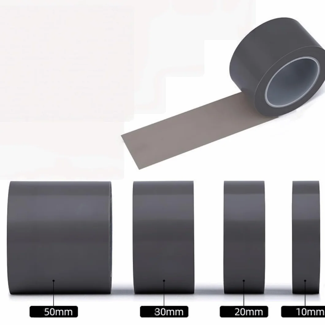 Taśma foliowa PTFE Premium - grubość 0,09 mm ~ 0,25 mm, taśma izolacyjna odporna na wysokie temperatury, 1 rolka(0.13mmx50x10000mm)