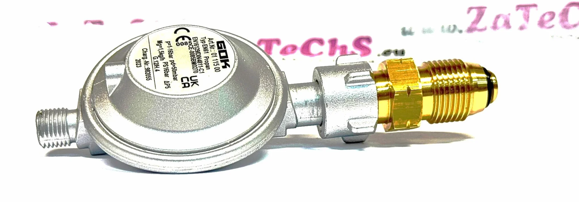 Adapter do butli gazowych 20 lb USA norweski konwersja europejski standard 21,8 mm