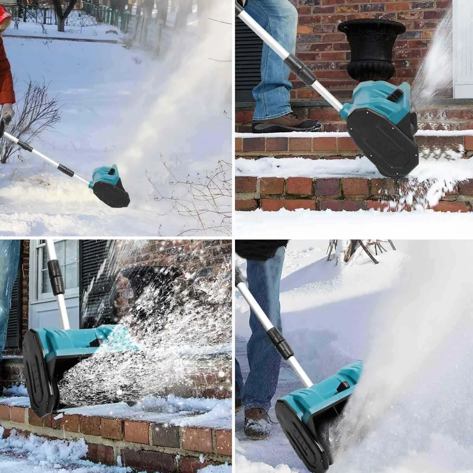 Makita Akumulatorowa Odśnieżarka Bezszczotkowa 18V 33cm 8m 600W Składana