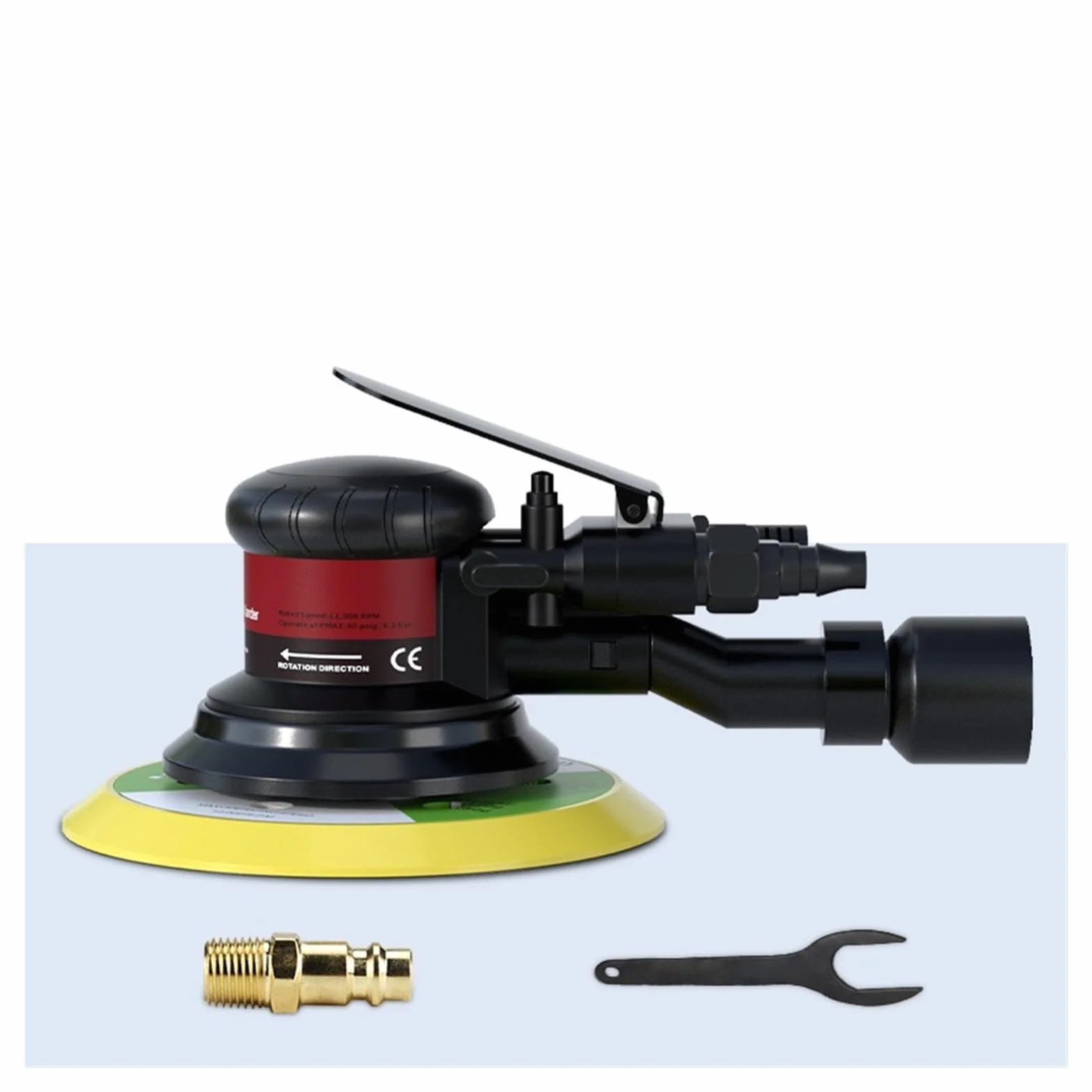 Polerka na mokro, Pneumatyczna szlifierka oscylacyjna szlifierka pneumatyczna 125mm/150mm próżniowe mimośrodowe polerowanie/szlifierka narzędzia pneumatyczne(CentralVacuum Sander)
