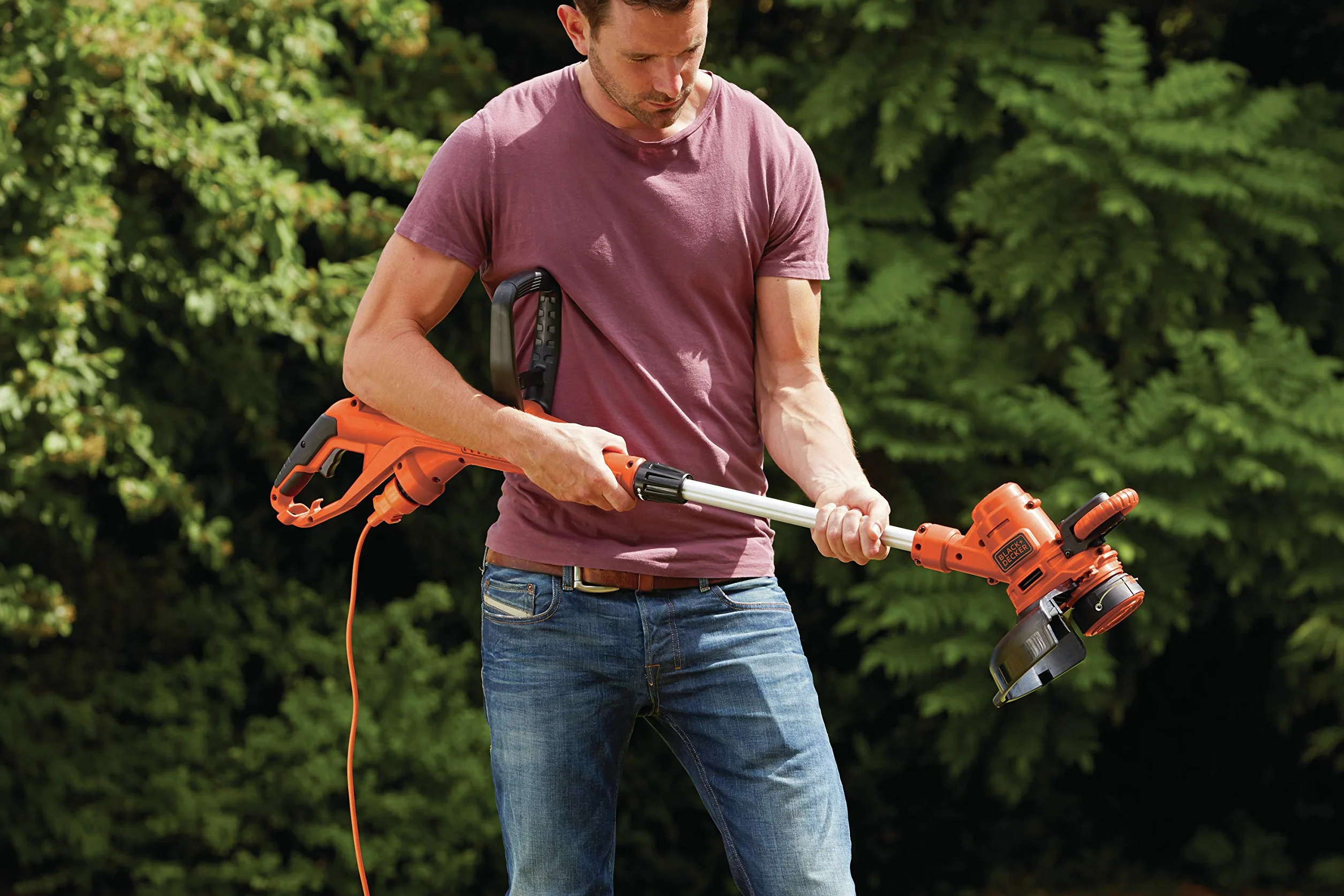 Black+Decker A6485-XJ Szpule Żyłek do Podkaszarki 10 m 3 Sztuki Czarny/Biały