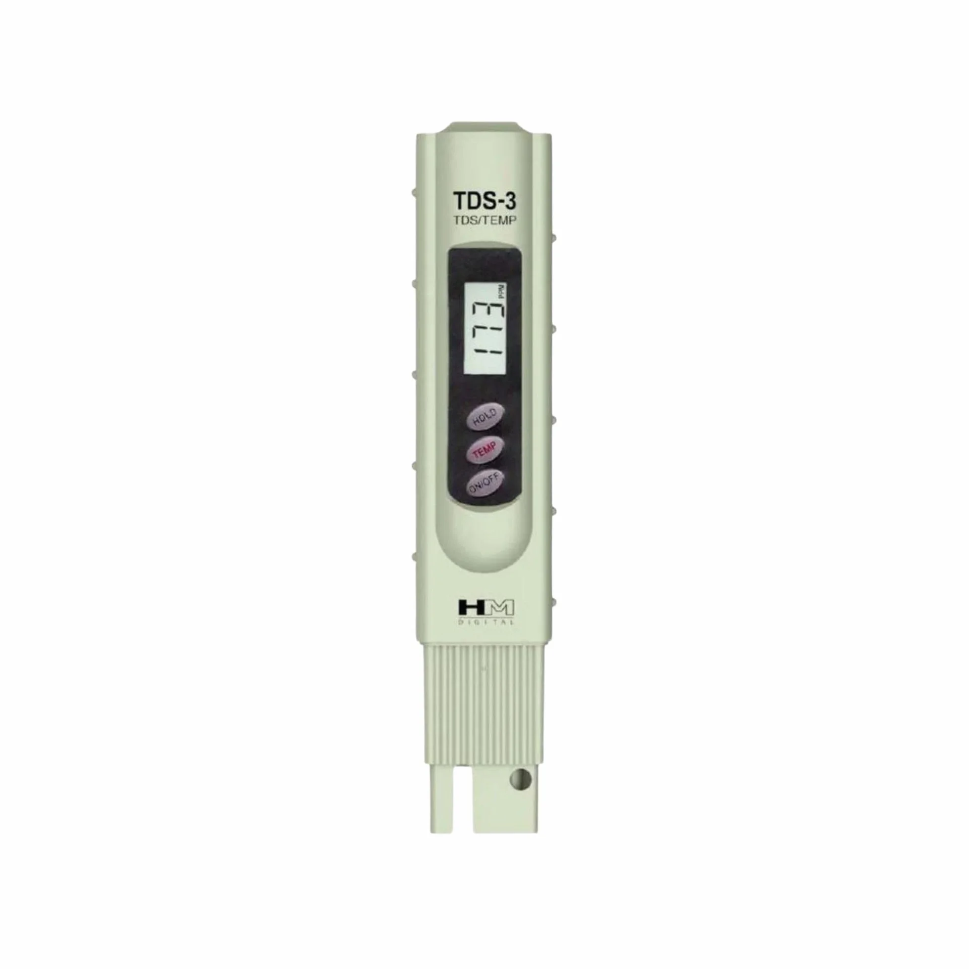 HM Digital Miernik TDS-3 TDS Ręczny tester TDS z dużym wyświetlaczem LCD zawiera test odczytu temperatury ATC do hydroponiki, ogrodnictwa, akwariów, basenów rafowych, uzdatniania wody