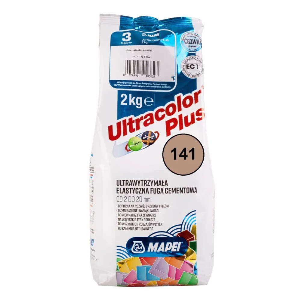 Fuga cementowa MAPEI ULTRACOLOR PLUS 2kg 141 karmel