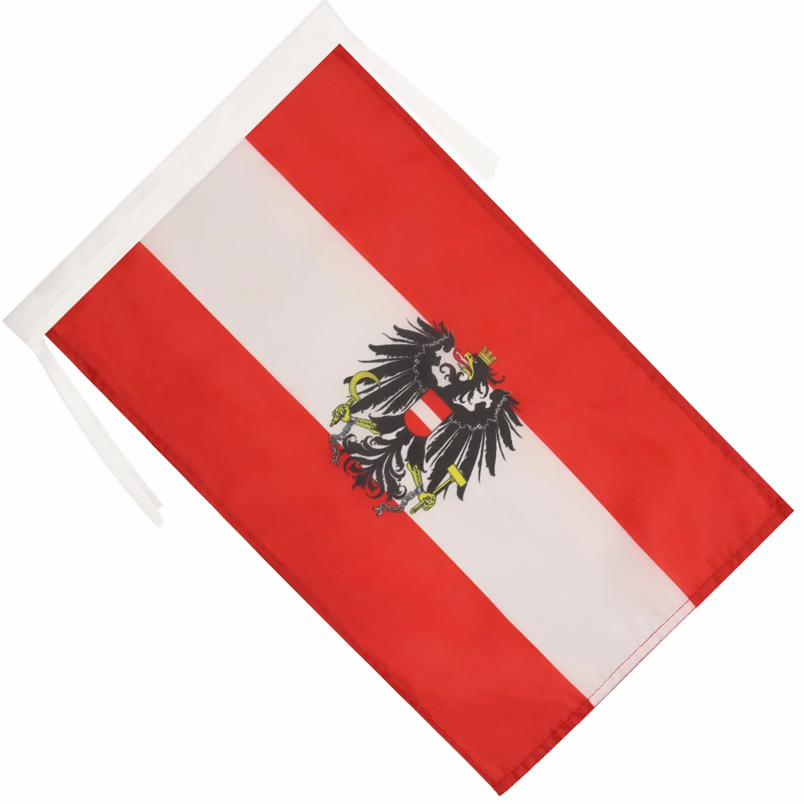 Drapeau Autriche Aigle Cordelettes 45cm x 30cm
