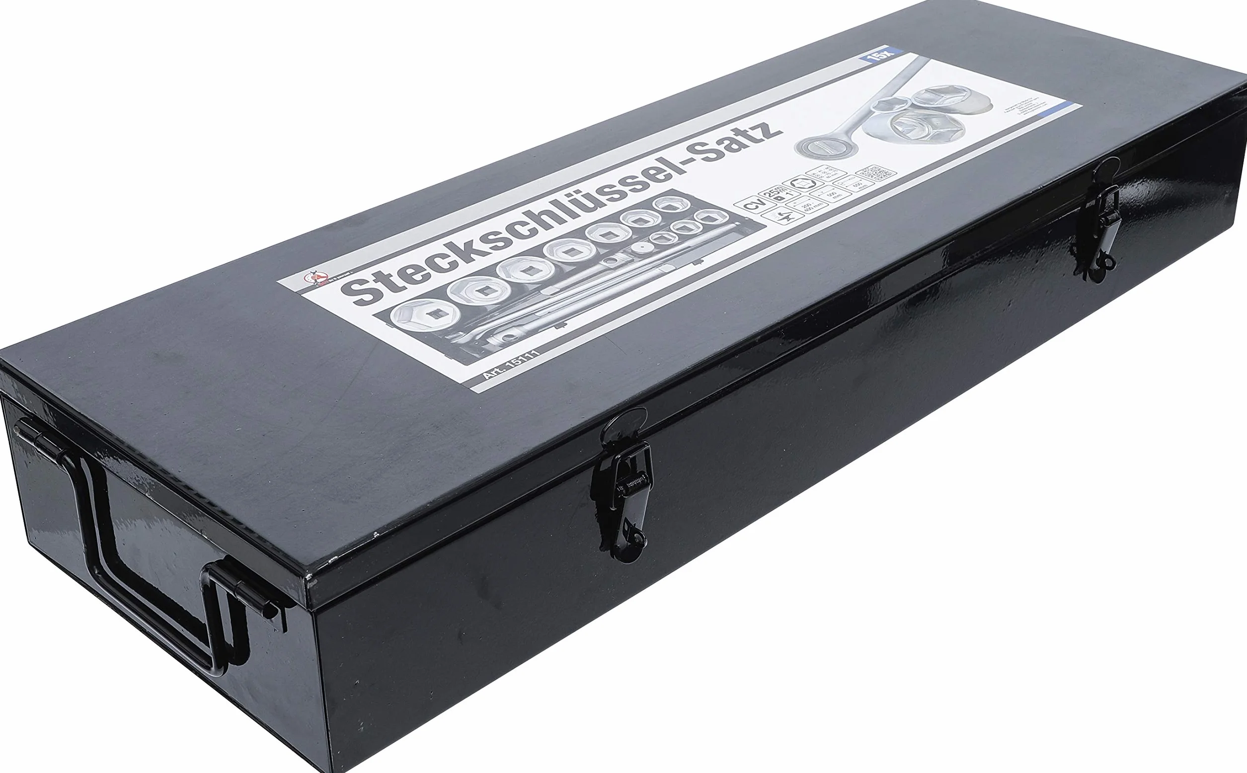 BGS 15111 Zestaw kluczy nasadowych 25 mm (1") 36-80 mm 15 szt.