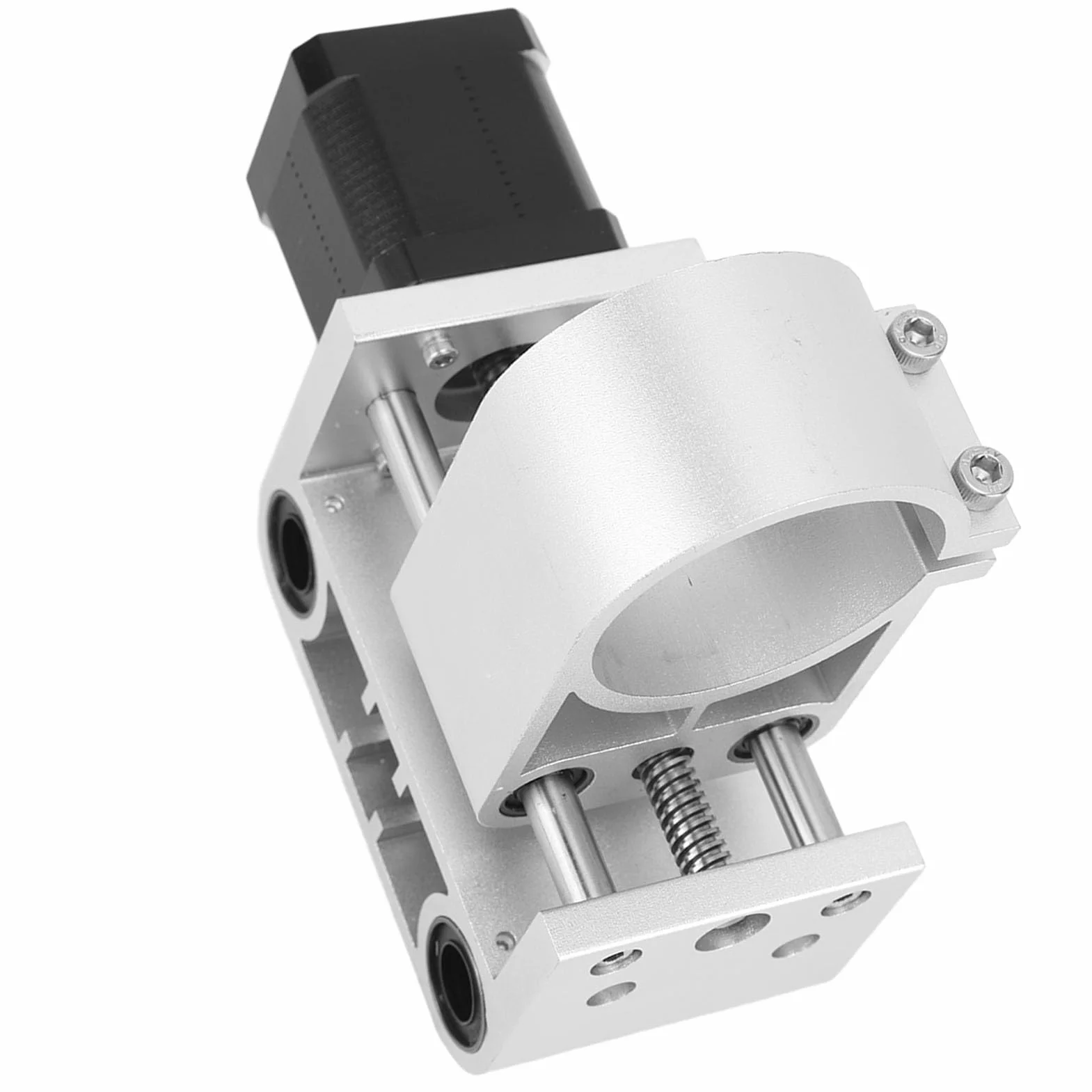 Uchwyt silnika wrzeciona Z, montaż osi ze stopu aluminium 300-500 W 300 500 Uchwyt do elektronarzędzi 52 mm do routera 3018 UM Montaż W 52 mm