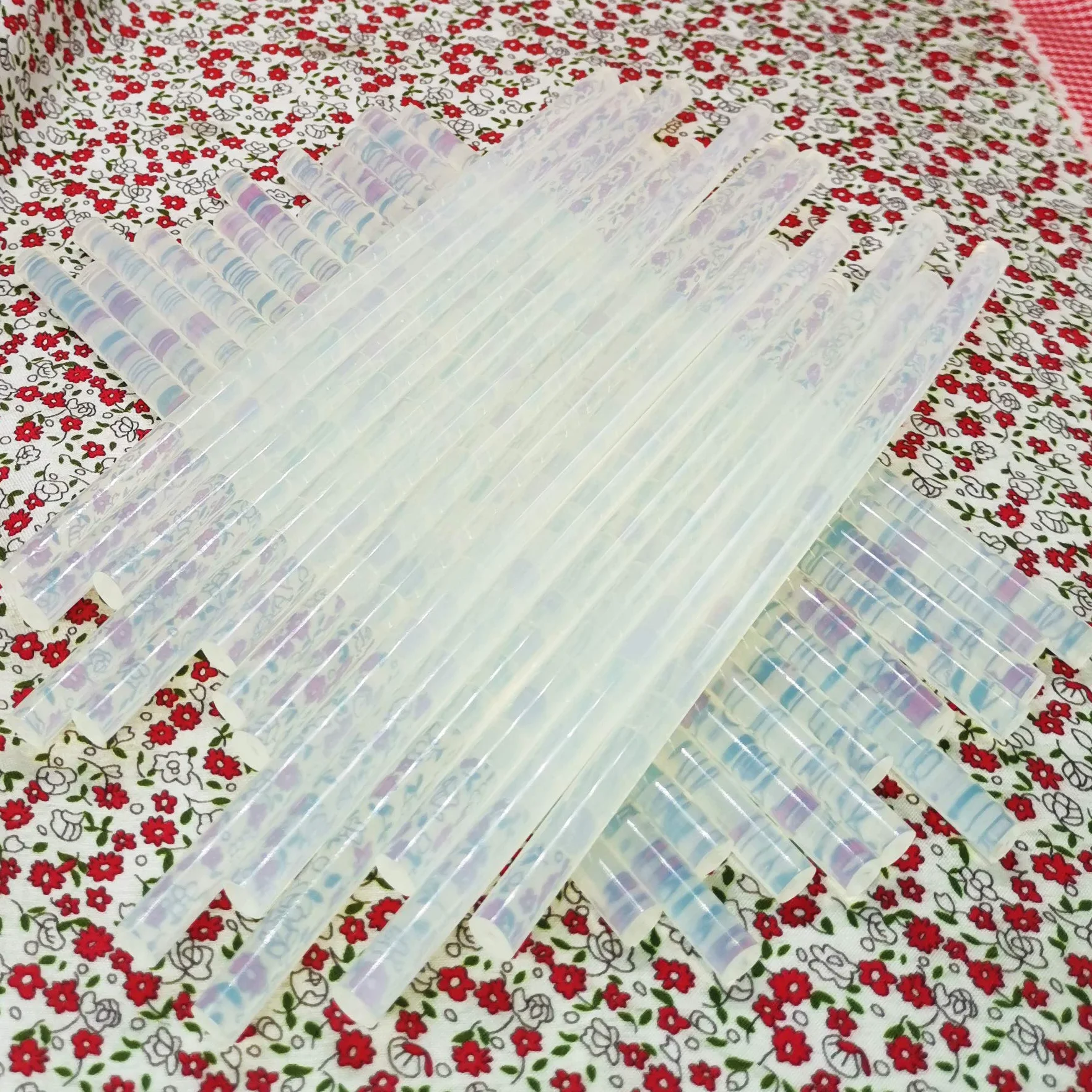 120 szt. wkłady do kleju topliwego 7 x 100 mm przezroczysty klej do pistoletu na gorąco 7 mm - przezroczysty