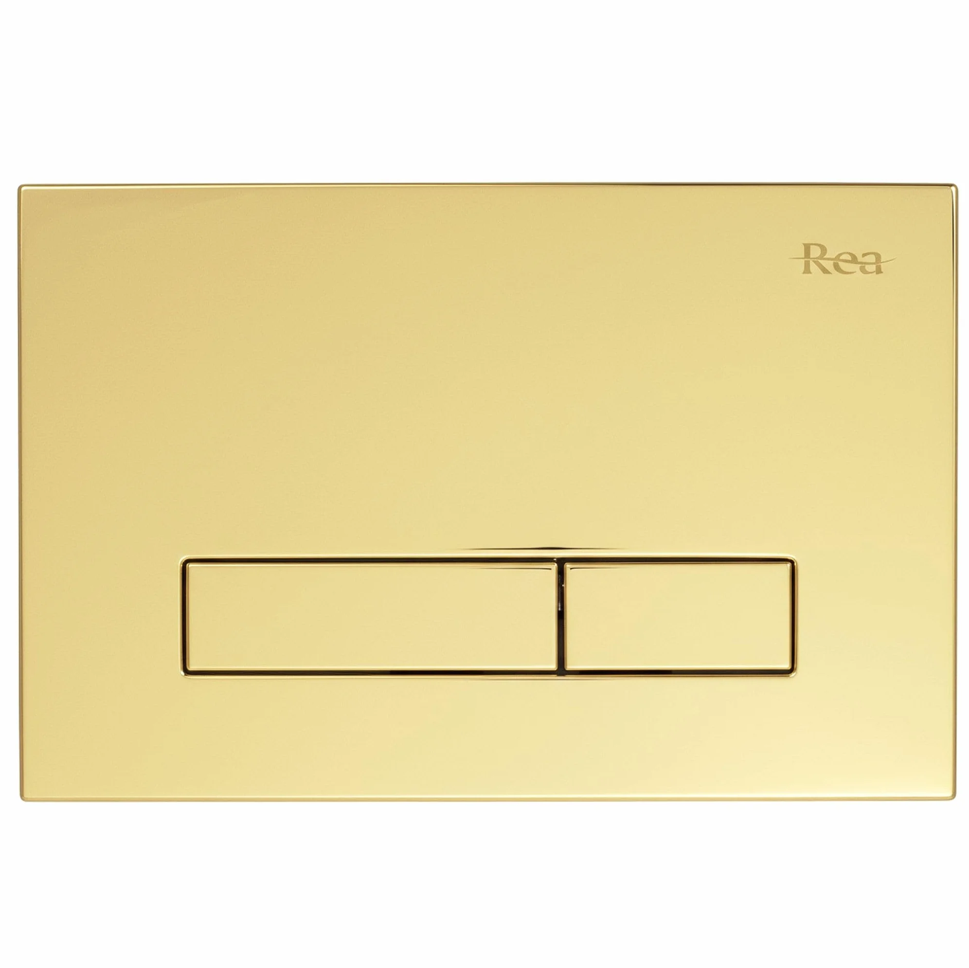 Rea - Stelaż Zestaw Podtynkowy Slim 024n Do Mis Wc Z Przyciskiem Hd Złoty - 22x35,2x106,2 cm