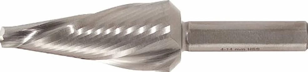 KS Tools 336.0024 HSS Frez stozkowy rowkowany stozkowo,Ø4-14mm