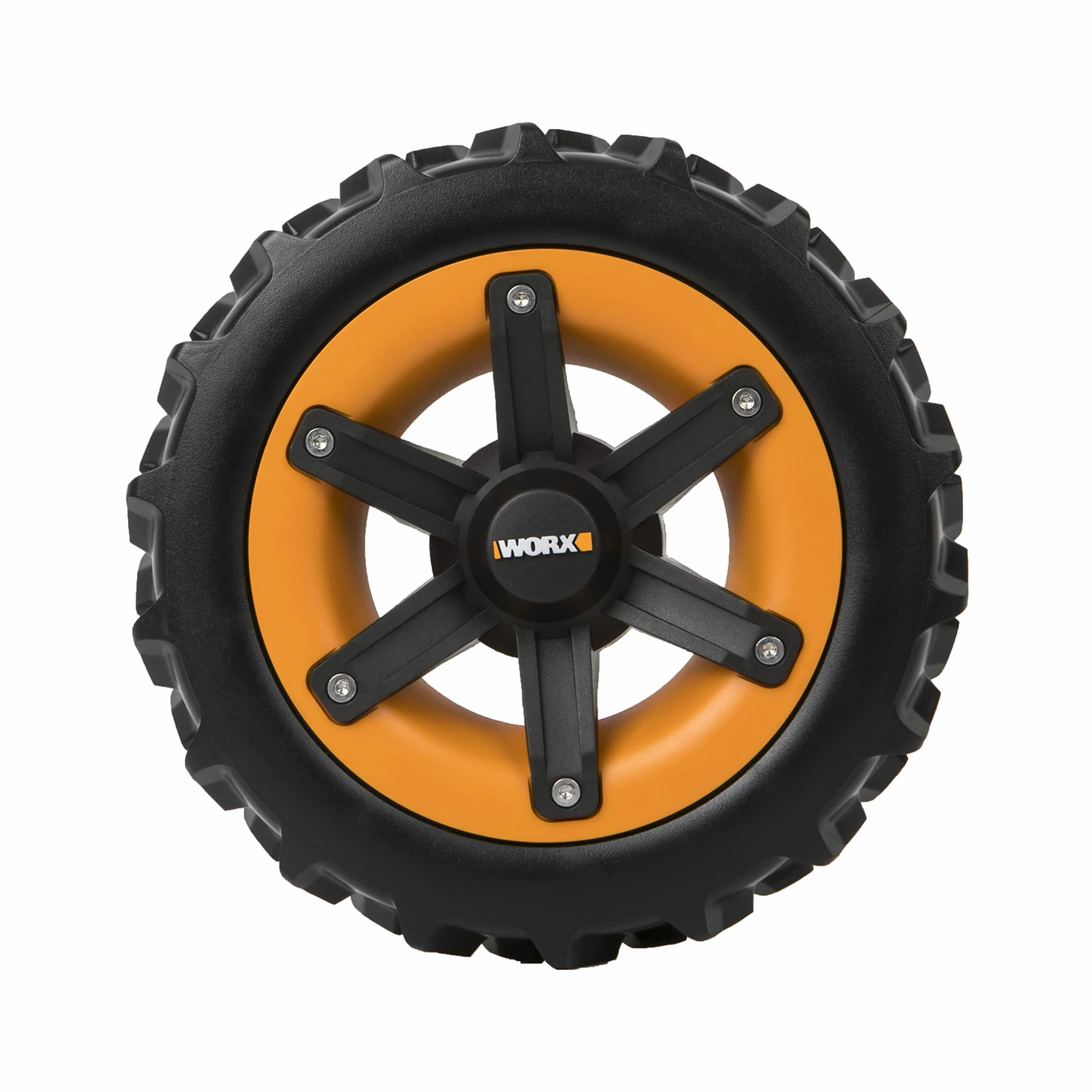 Worx Koło Zapasowe 20 cm Czarny Pomarańczowy