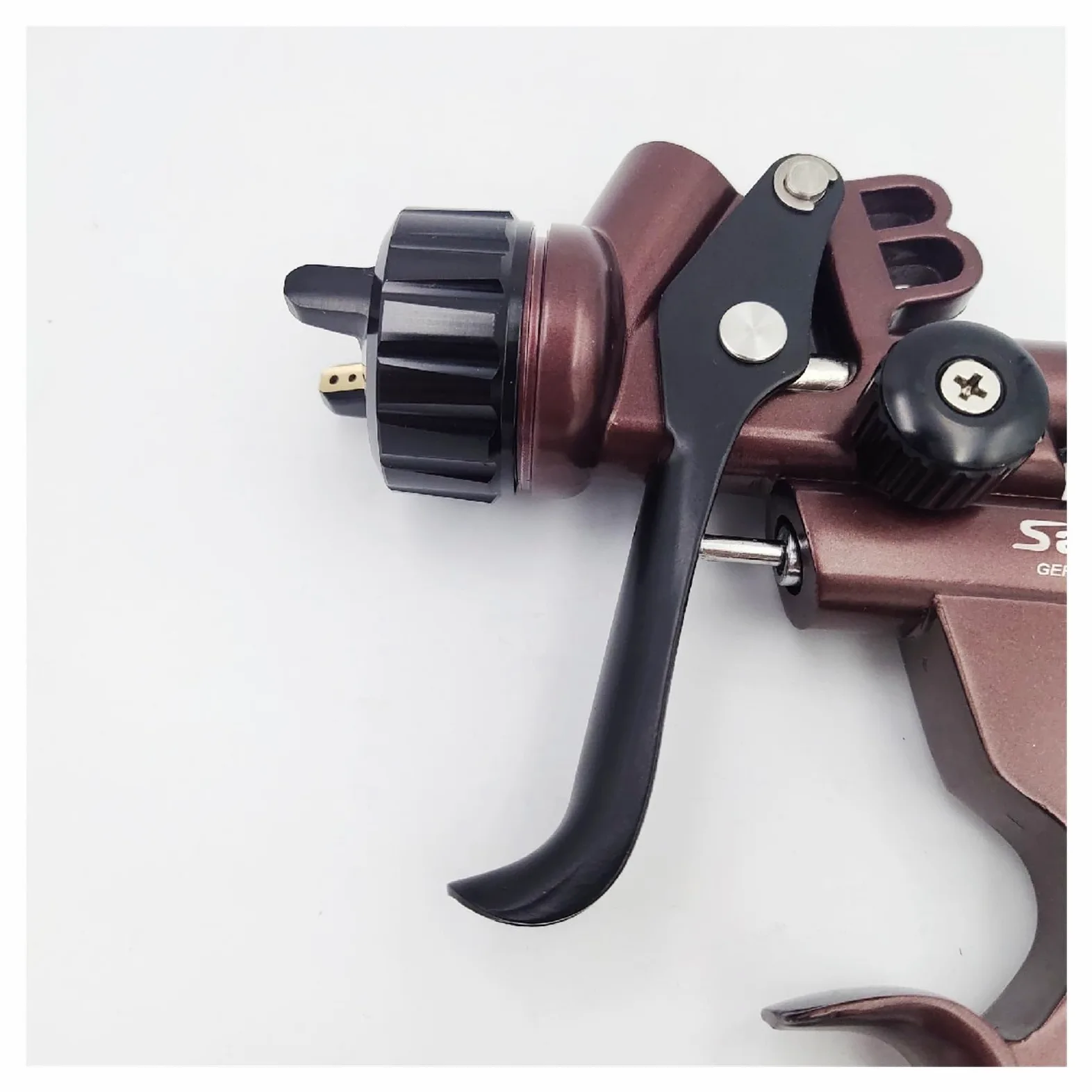 Pneumatyczny pistolet natryskowy Pistolety lakiernicze z dyszą 1,3 mm Motoryzacyjne narzędzie natryskowe Pistolet natryskowy na bazie wody(1.3kit blue B)