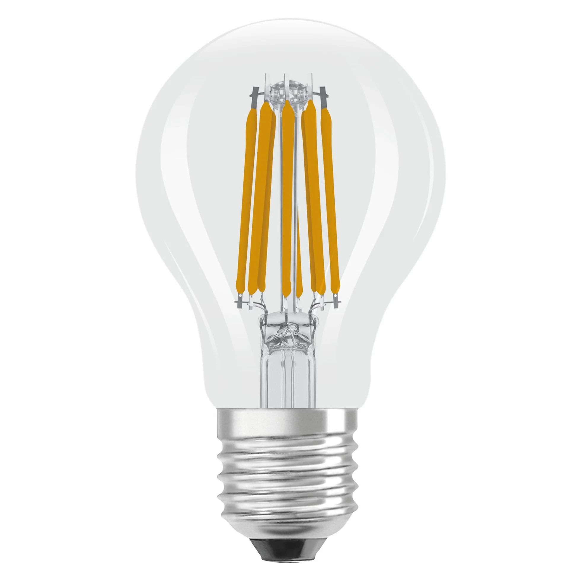 OSRAM LED Superstar Klasyczna lampa LED A 100 w klasycznym kształcie żarówki, korpus z przezroczystego szkła, 7,2 W, 1521 lm, oprawka E27, 2700 K zapewniająca ciepłe białe światło, EEK A, średnica 60
