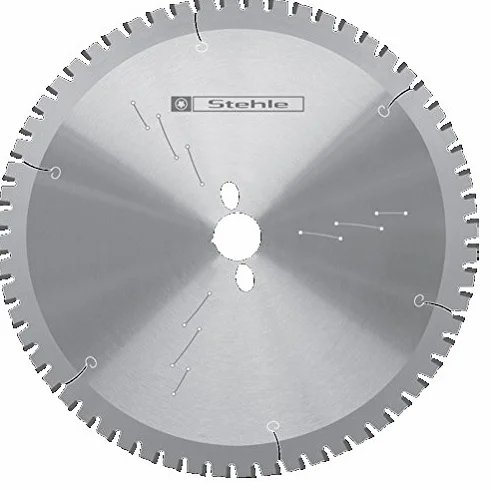 Stehle HW Unisteel NE ukośny brzeszczot piły tarczowej 216x2,4/1,8x30mm Z=40 ząb płaski trapezowy