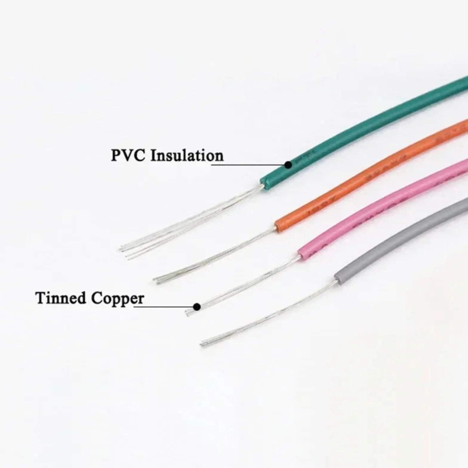 Zestaw 5 mieszanych kolorów UL1007 izolowane kable miedziane PCW 30/28/26/24/22/20/18/16 AWG PCB (Boxed 2; 2 boxes; 28AWG 20 m x 5 rolek)
