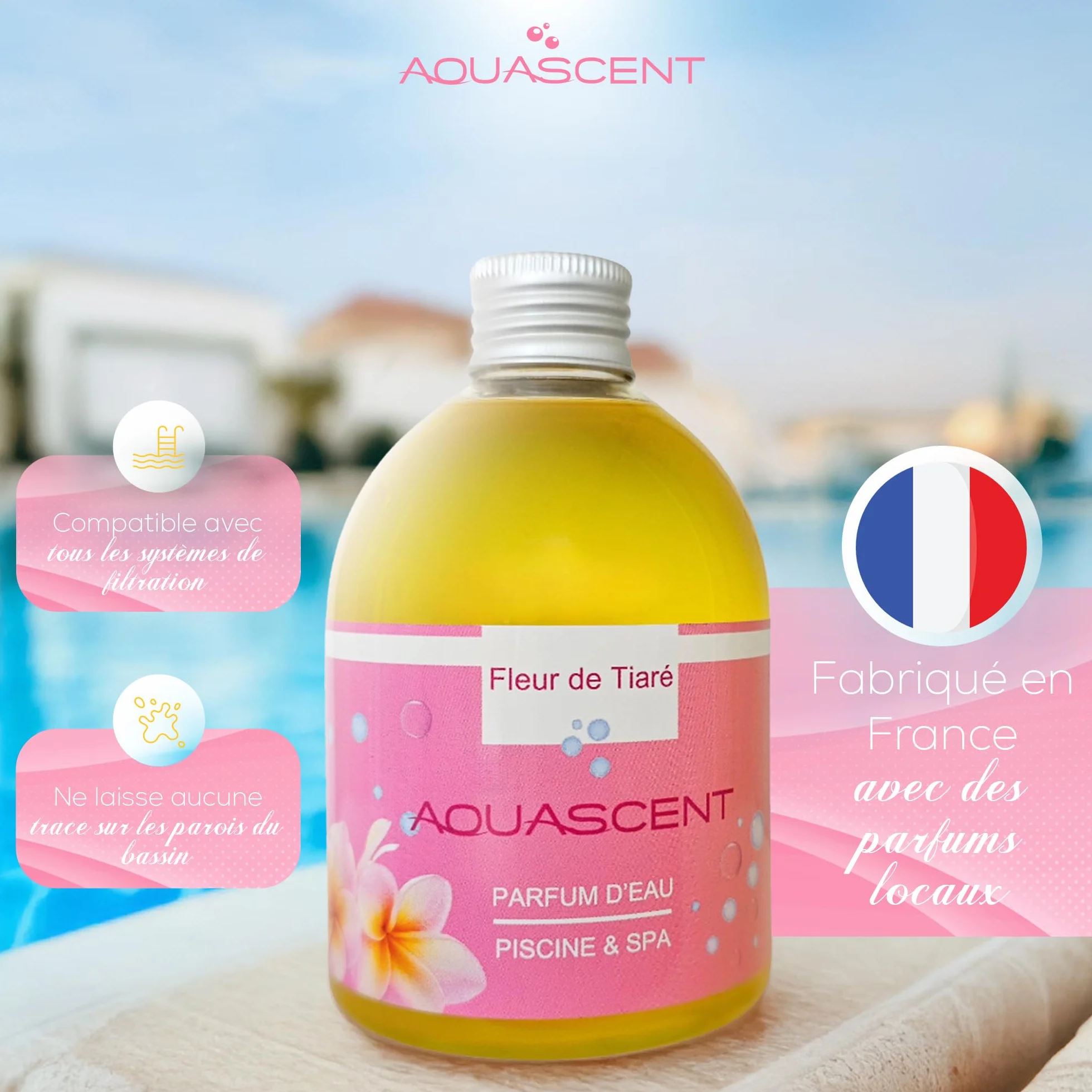 Kwiat TiAREE Zapach basenu i Spa 250ml
