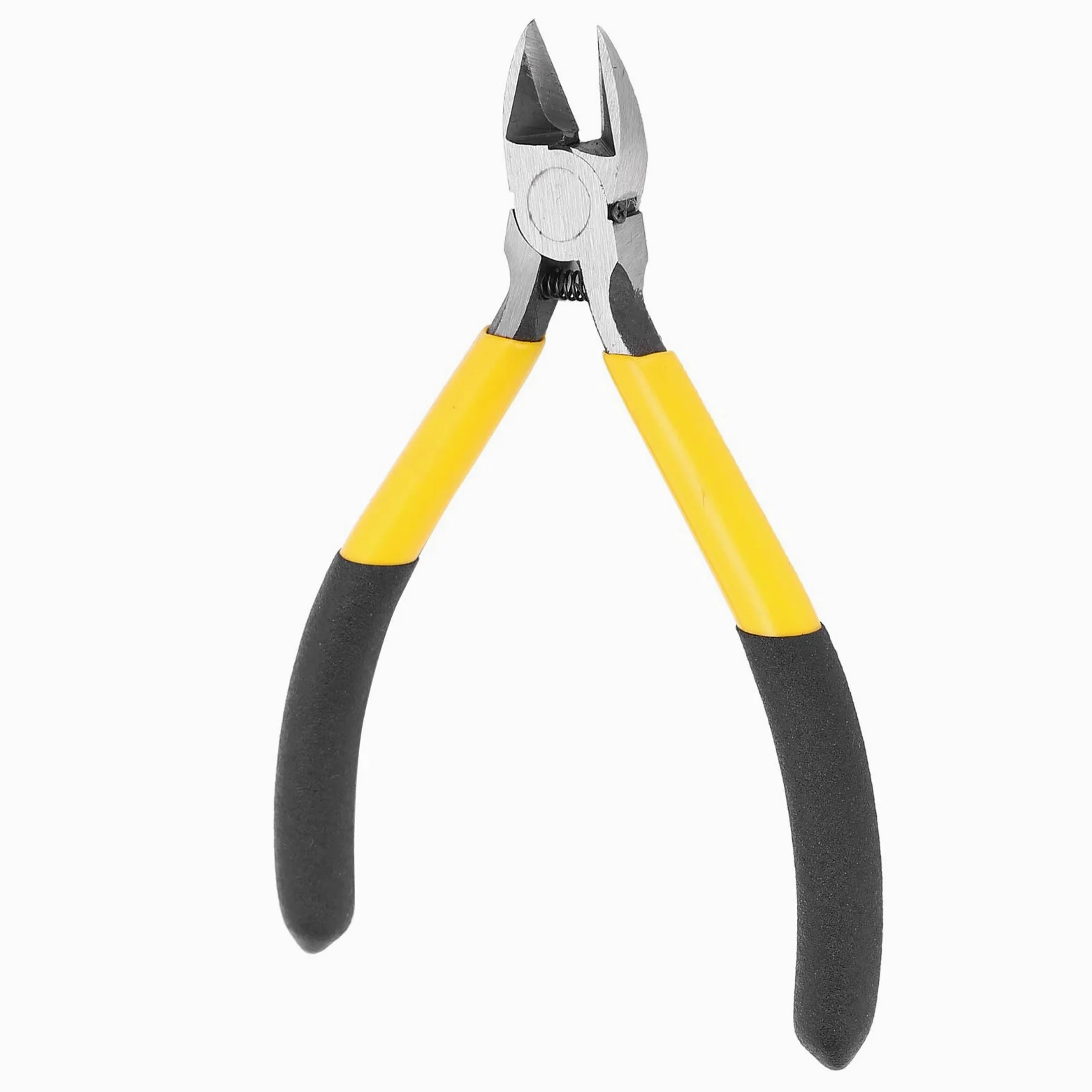 Zestaw profesjonalnych szczypiec kombinowanych DIY do napraw, szczypce tnące boczne, szczypce tnące boczne, narzędzia do naprawy drutu ze stali wysokowęglowej, 2 kolory, 5 cali, TU-A05S