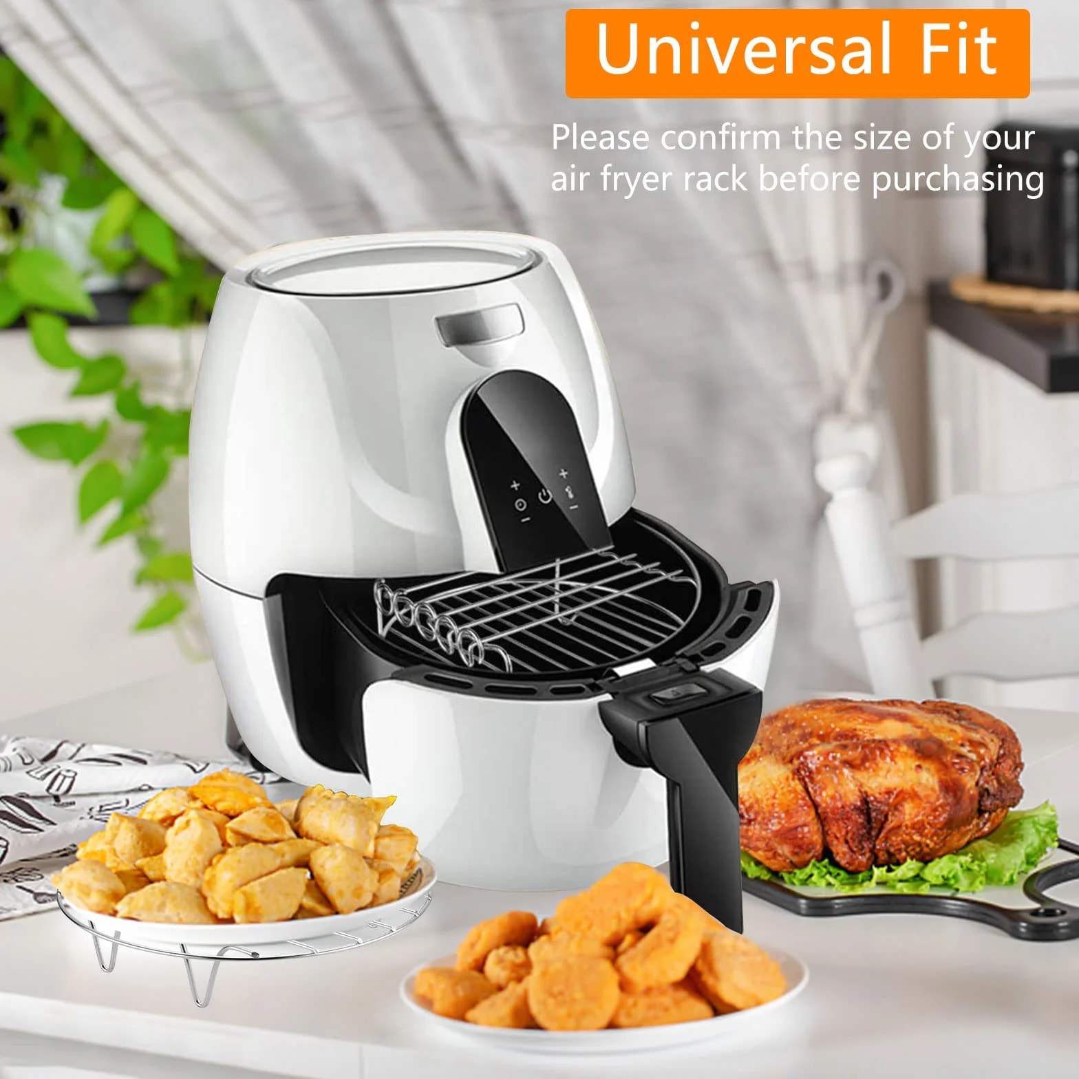 Akcesoria do frytkownicy powietrznej Airfryer ze stali nierdzewnej 304, grill tostowy