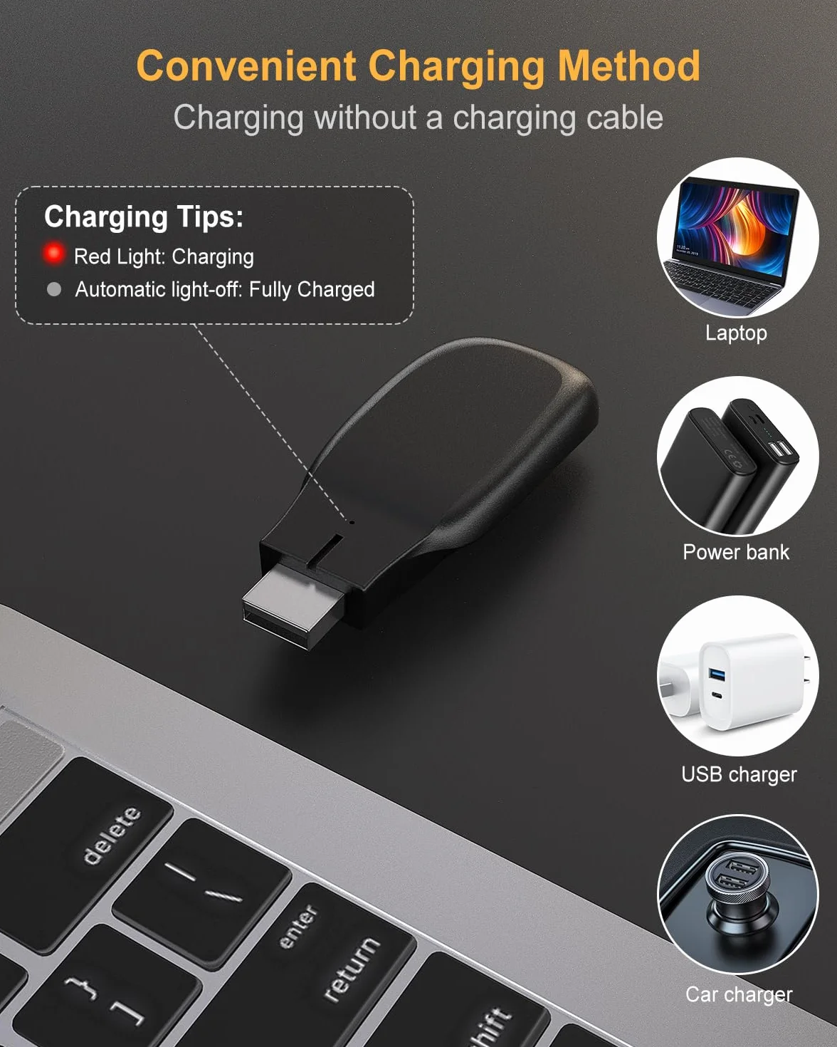 Lampka do czytania 16 LED, 【Odłączane ładowanie USB】 Yifacoom Lampki do książek w nocy w łóżku z 3 trybami ochrony oczu (bursztynowy, ciepły i naturalny), funkcja pamięci i bezstopniowe ściemnianie