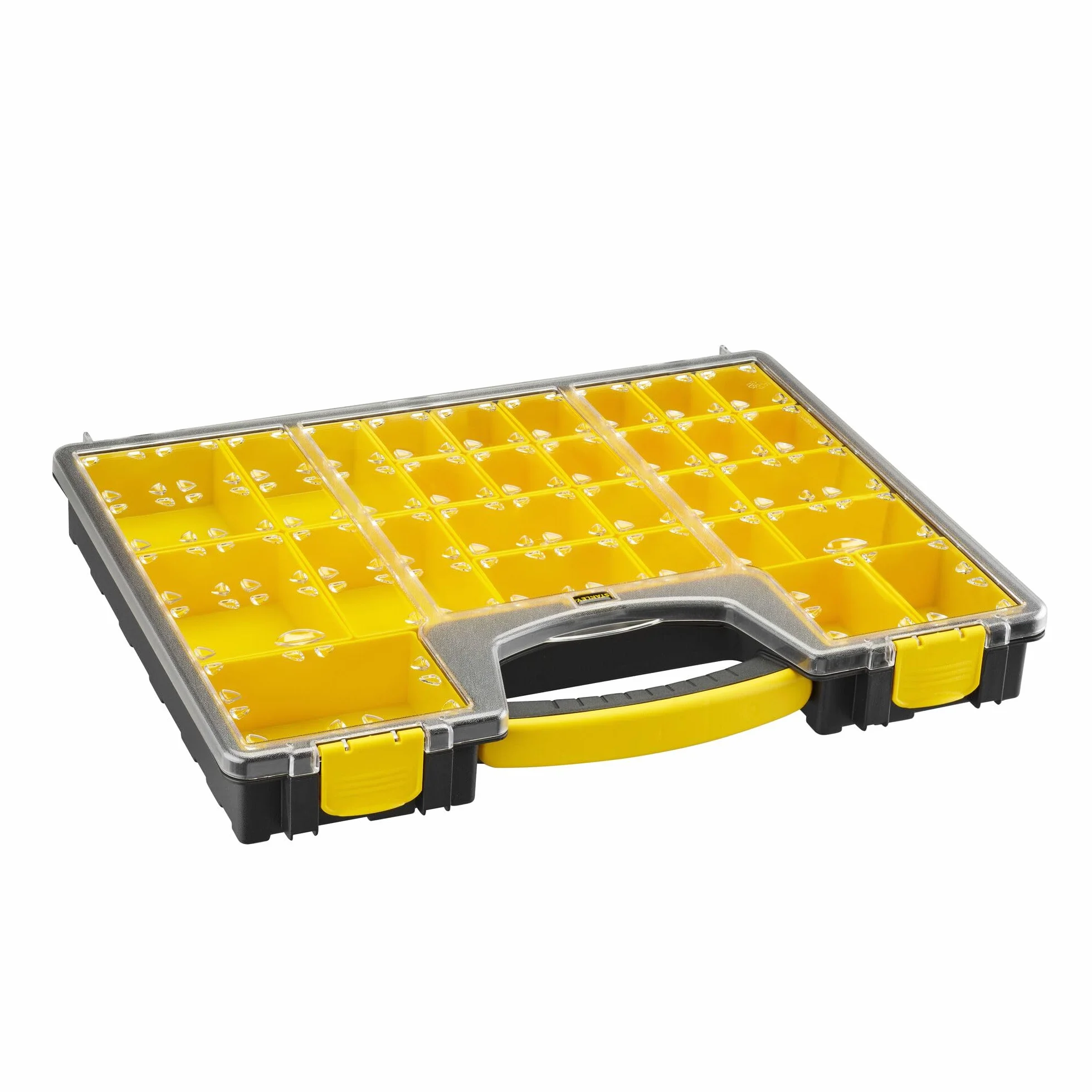 Stanley 1-92-748 Skrzynka Narzędziowa Organizer Pro, Czarny, Żółty