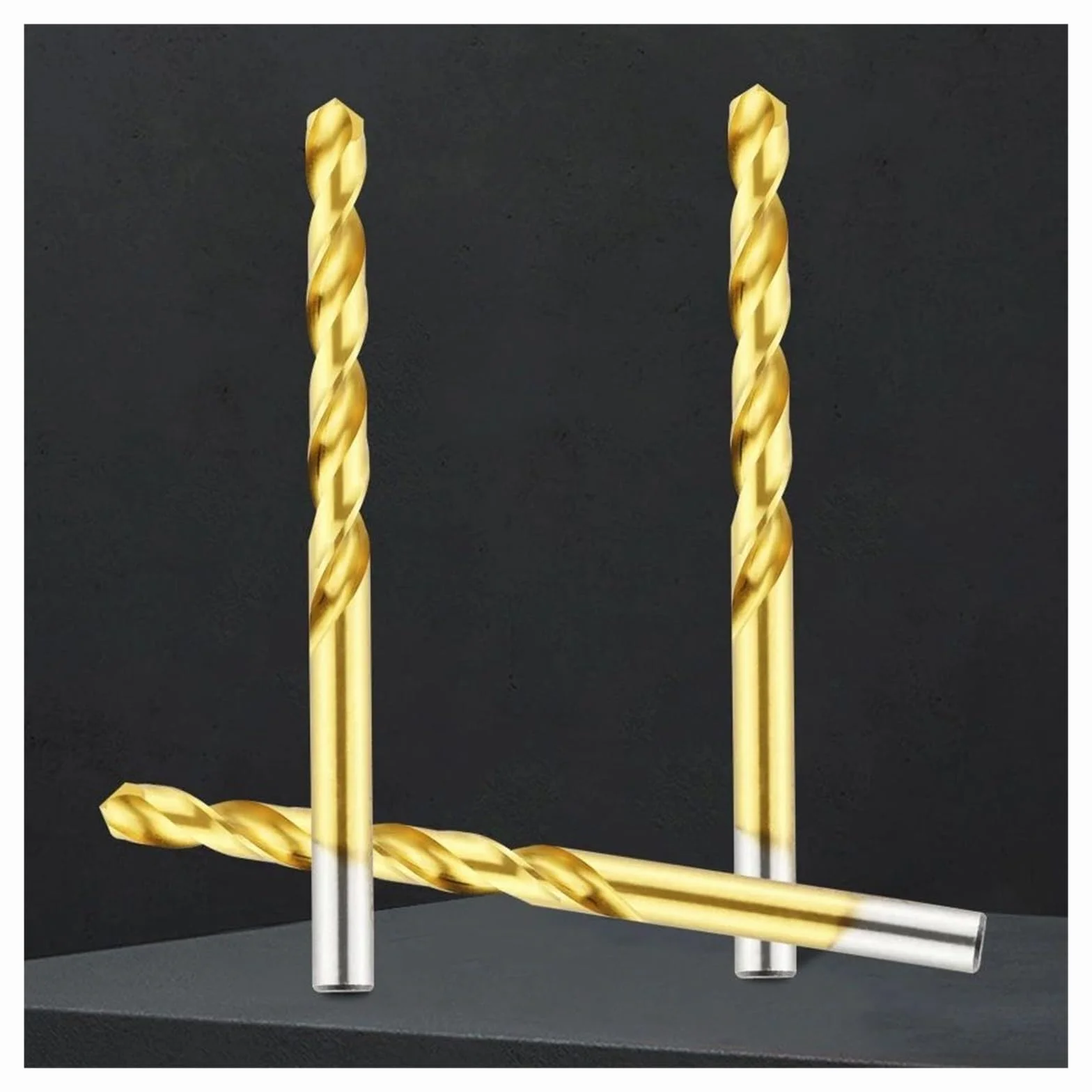 Zestaw 5 wierteł kobaltowych HSS do stali nierdzewnej, metalu i stopów, zestaw narzędzi do wierteł spiralnych ze stali szybkotnącej (6542)(6.0mm)