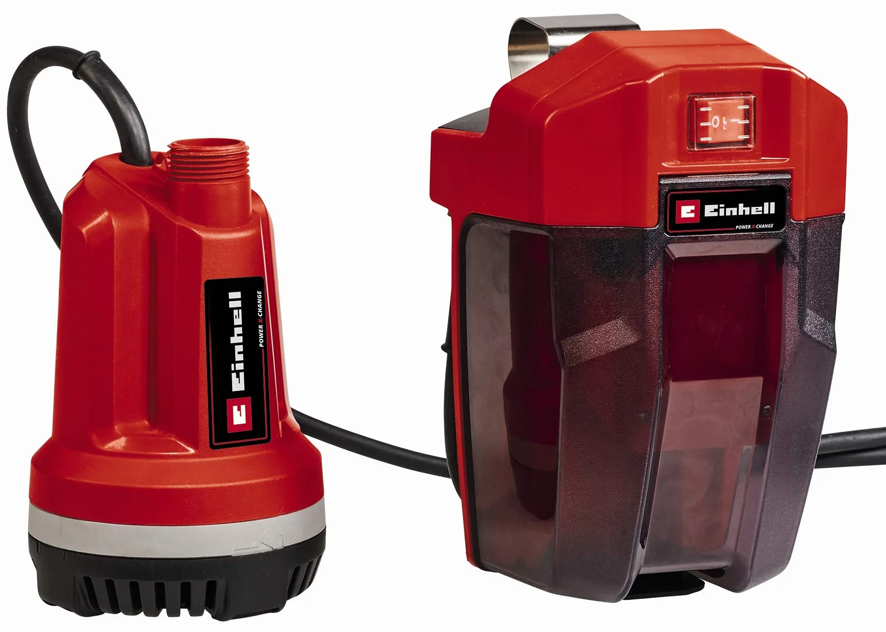Einhell Ge-Pp 18 Rb Li Pompa Wody, Czarny/Czerwony, 3000 l/h