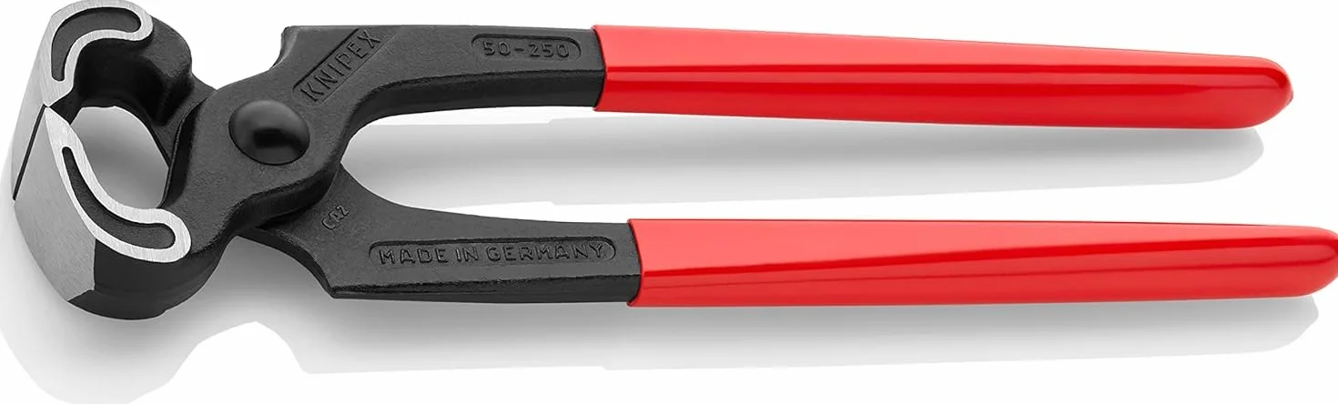 KNIPEX Obcęgi do gwoździ z tworzywa sztucznego, powlekane 250 mm, 50 01 250