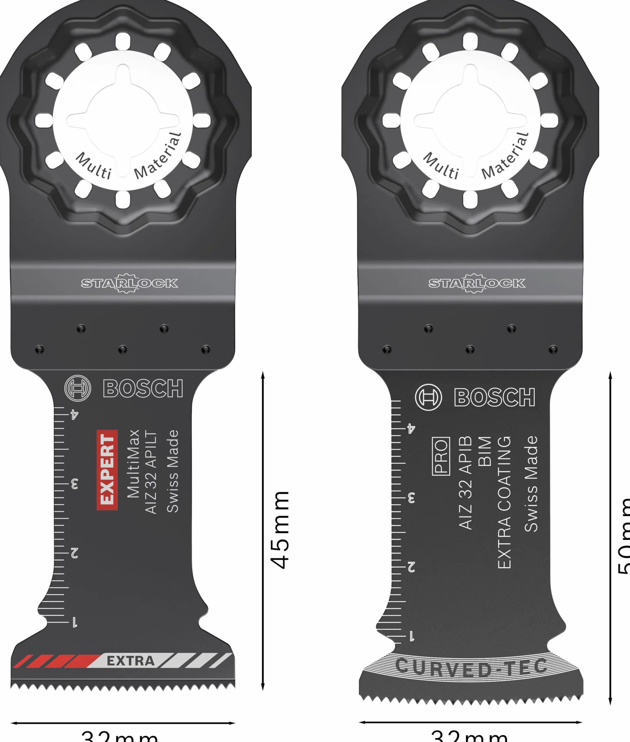 Bosch 11 x PRO AIZ 32 APIB zestaw promocyjny (do drewna z gwoździami, włókno sztuczne z włókna szklanego, CFK, Ø mm, profesjonalne akcesoria wielofunkcyjne)