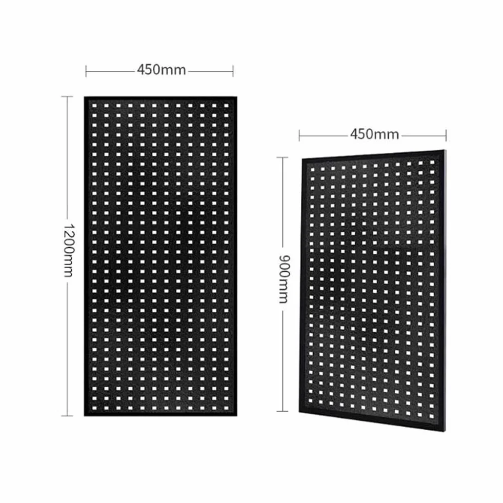 Płyty organizacyjne do przechowywania narzędzi, montowana na ścianie, tablica narzędziowa z haczykami i akcesoriami, wydajny organizer na sprzęt do domu i warsztatu