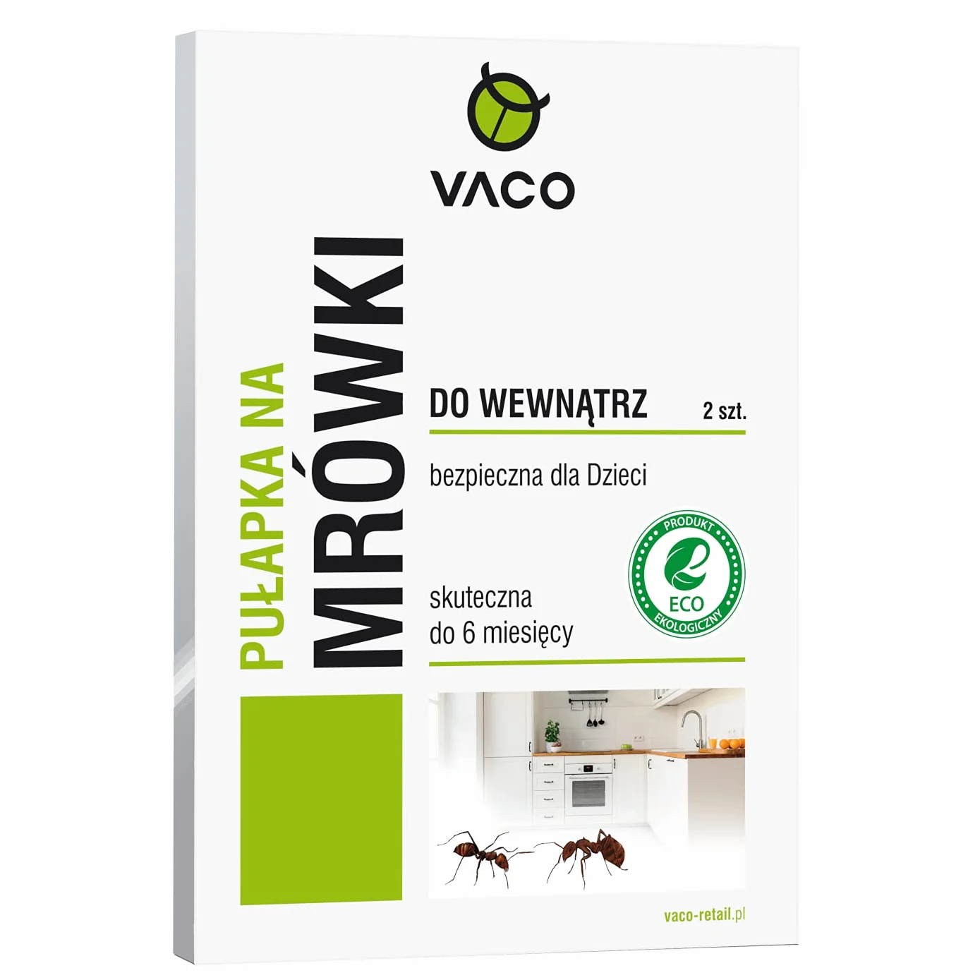 ECO Pułapka na mrówki (do wewnątrz) - 2 szt.